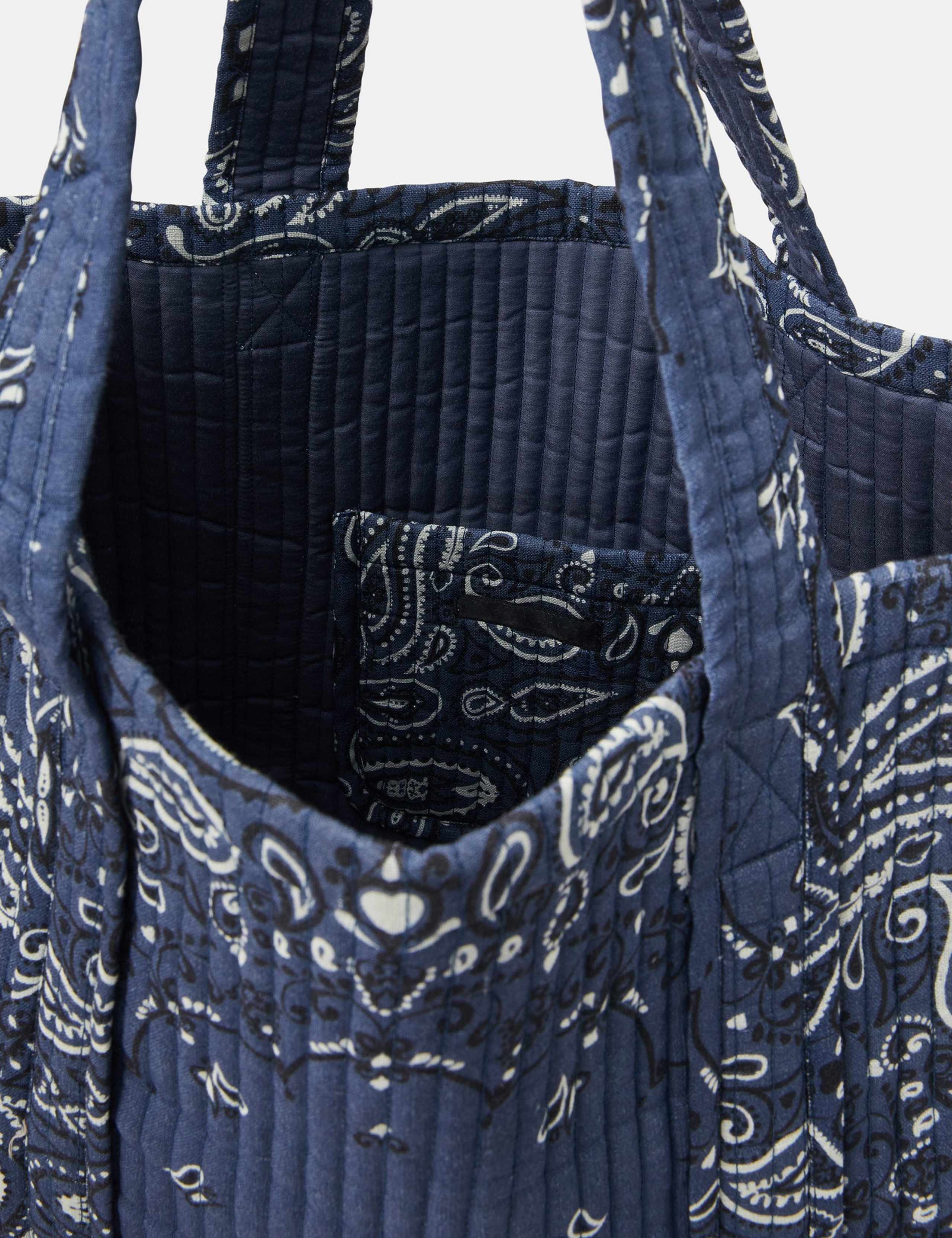 Quilted Bandana Print Shopper Bag 4 of 4