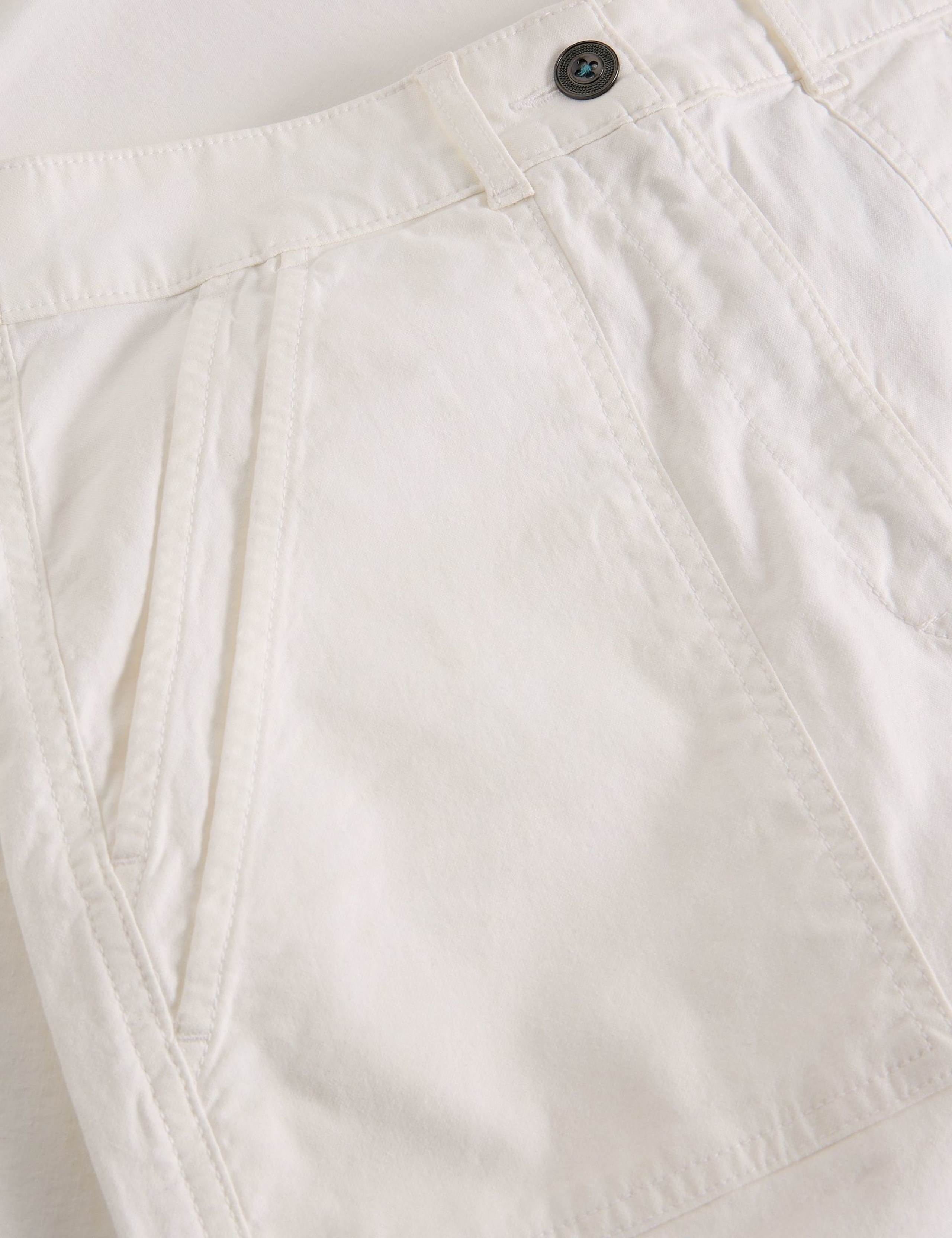 Tapered Ankle Grazer Chinos with Linen 6 of 6