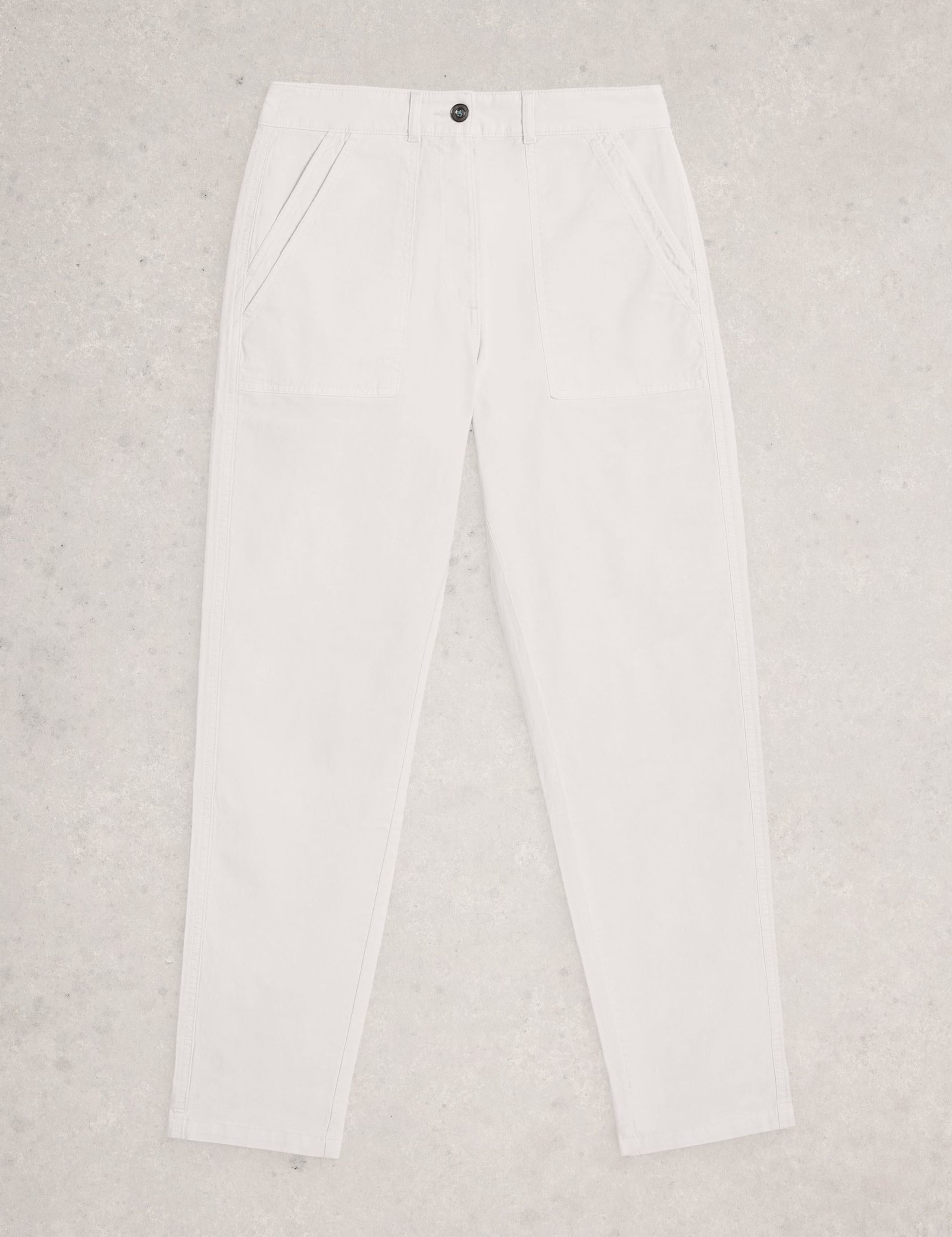 Twister Tapered Ankle Grazer Chinos with Linen 2 of 6