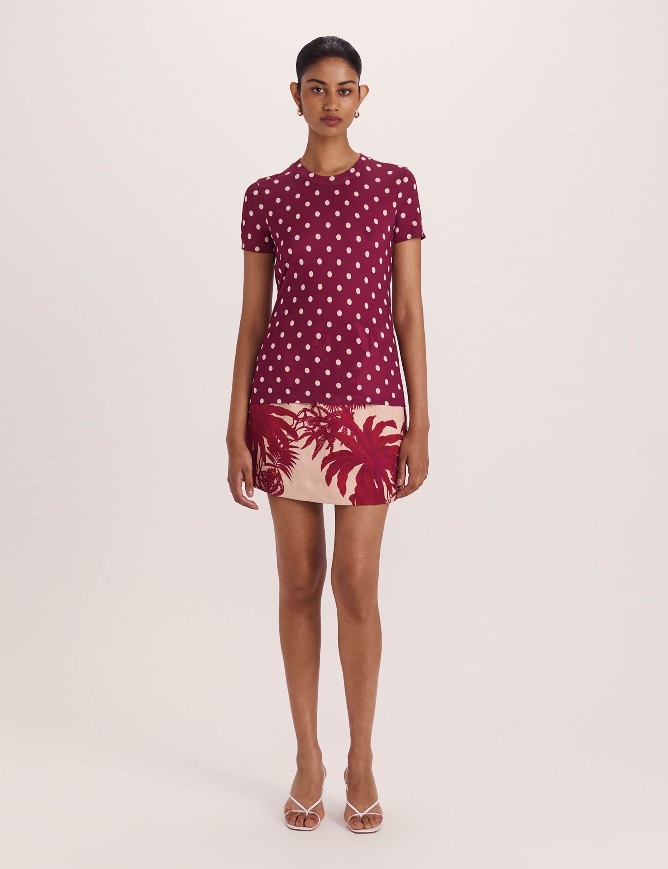 Modal Polka Dot T-Shirt 5 of 8