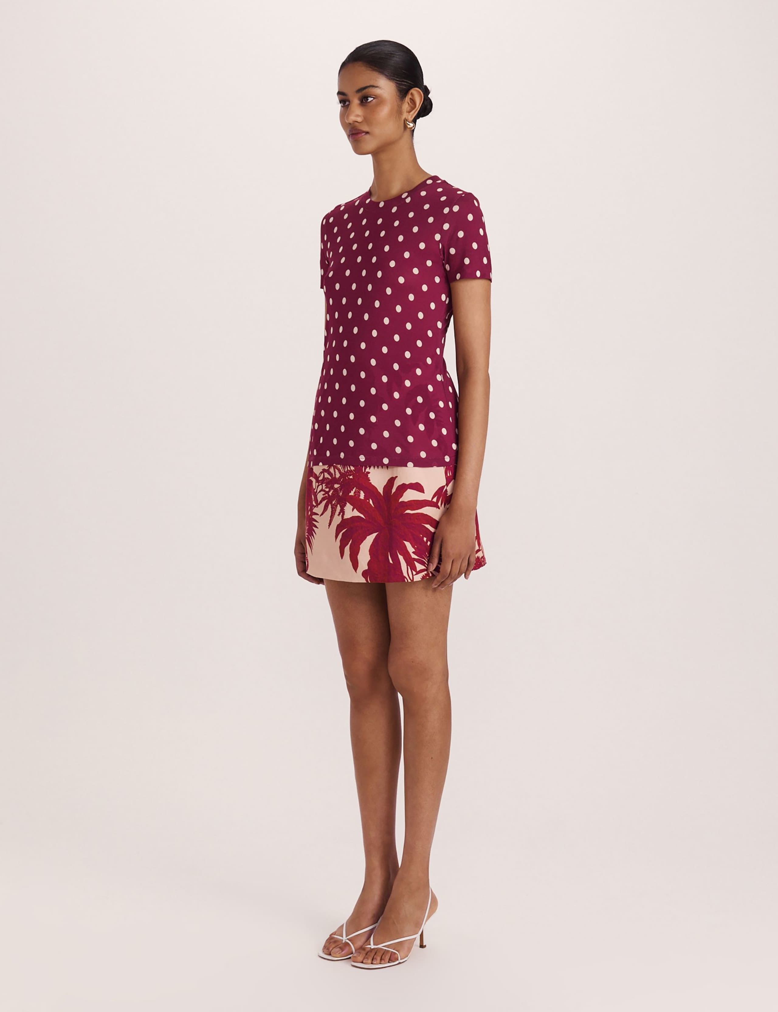 Modal Polka Dot T-Shirt 6 of 8