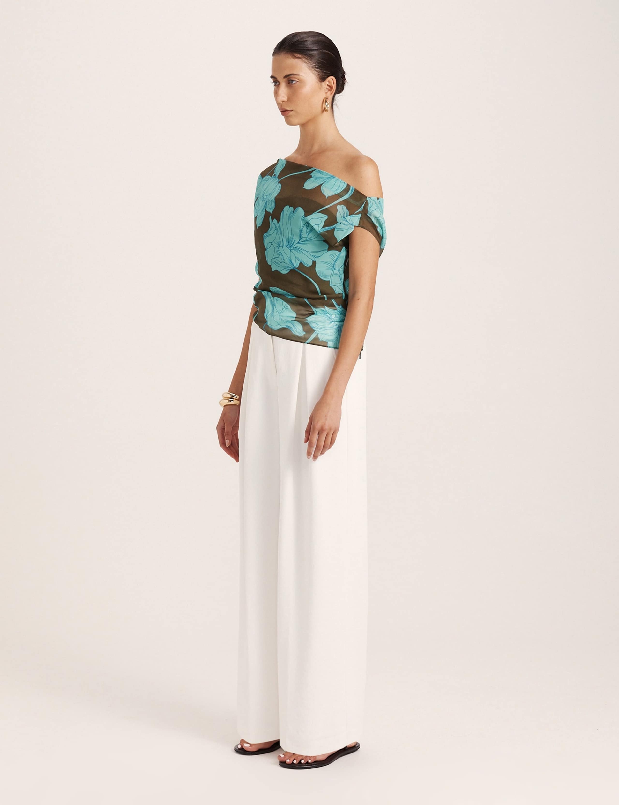 Wide Leg Lined Trousers 6 of 6