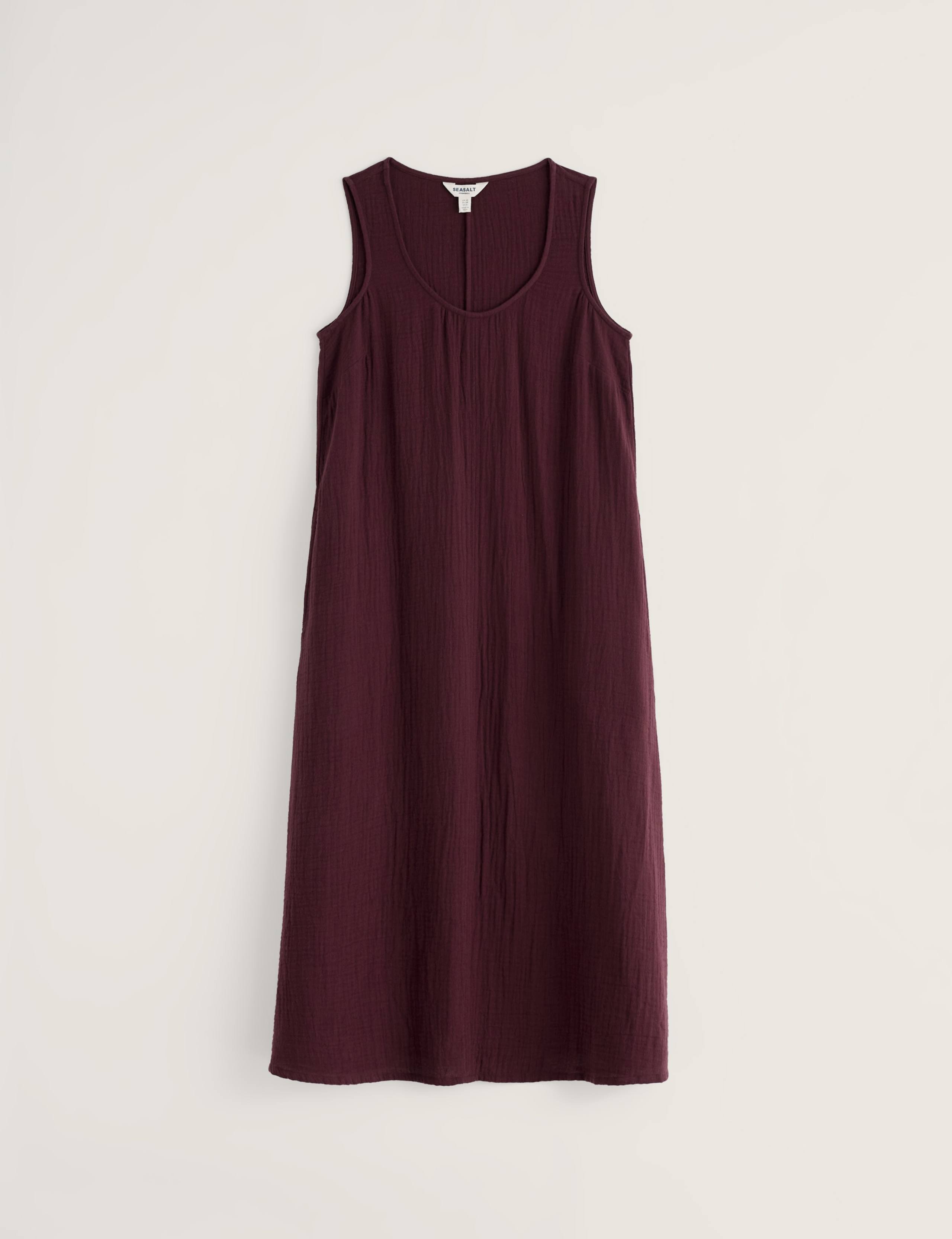 Pure Cotton Midi Shift Dress 2 of 5