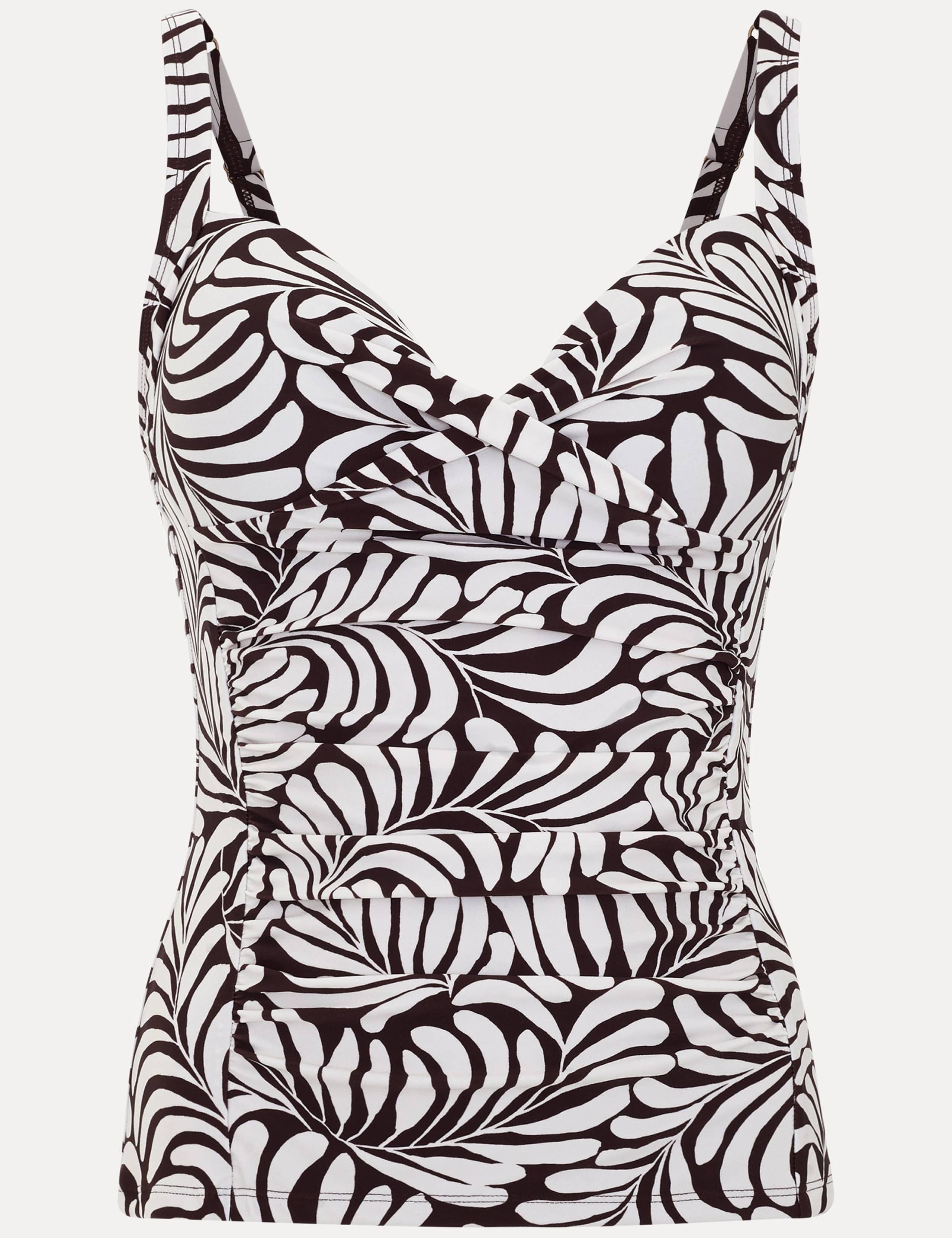 Leaf Padded Tankini Top 2 of 6