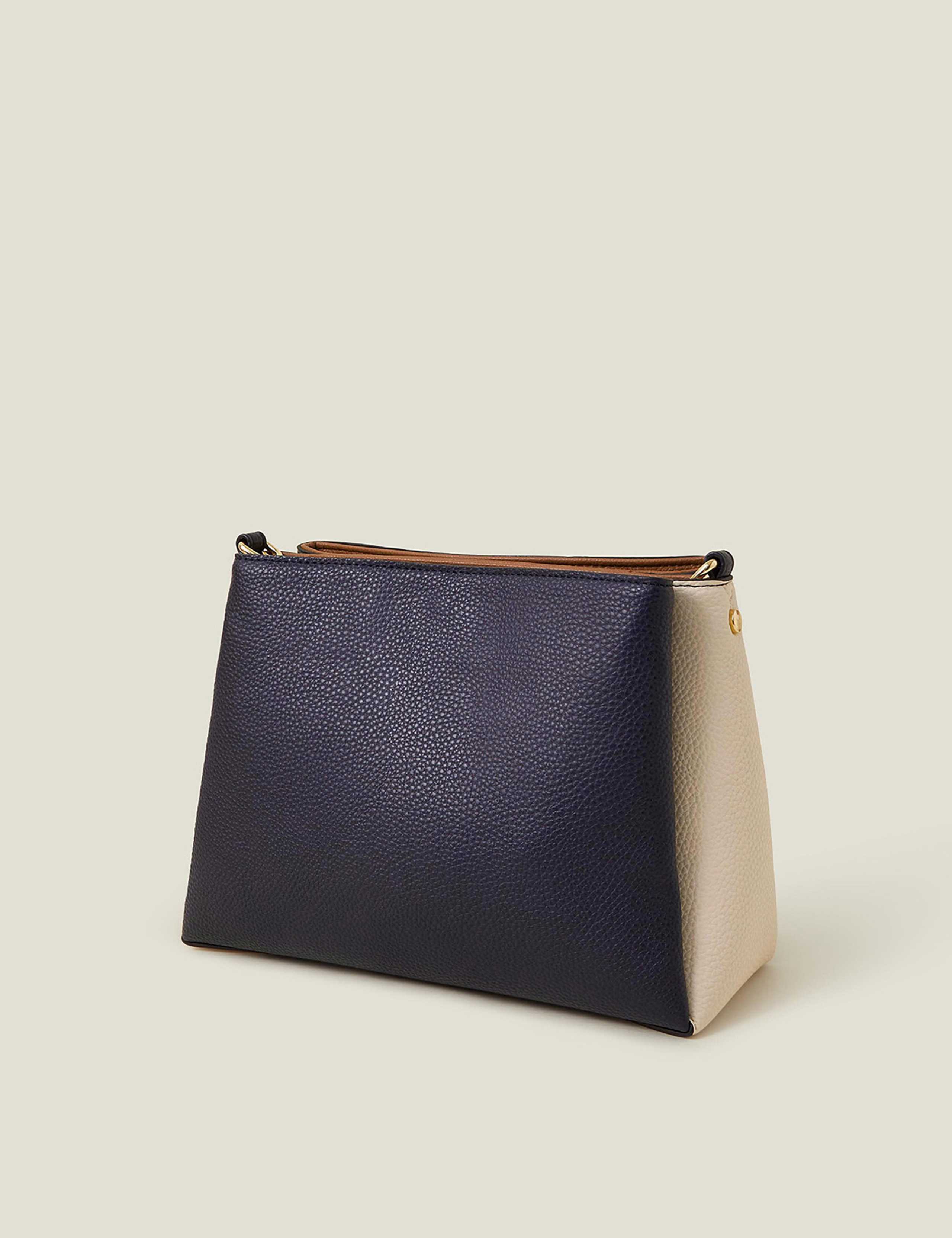 Faux Leather Cross Body Bag 3 of 5
