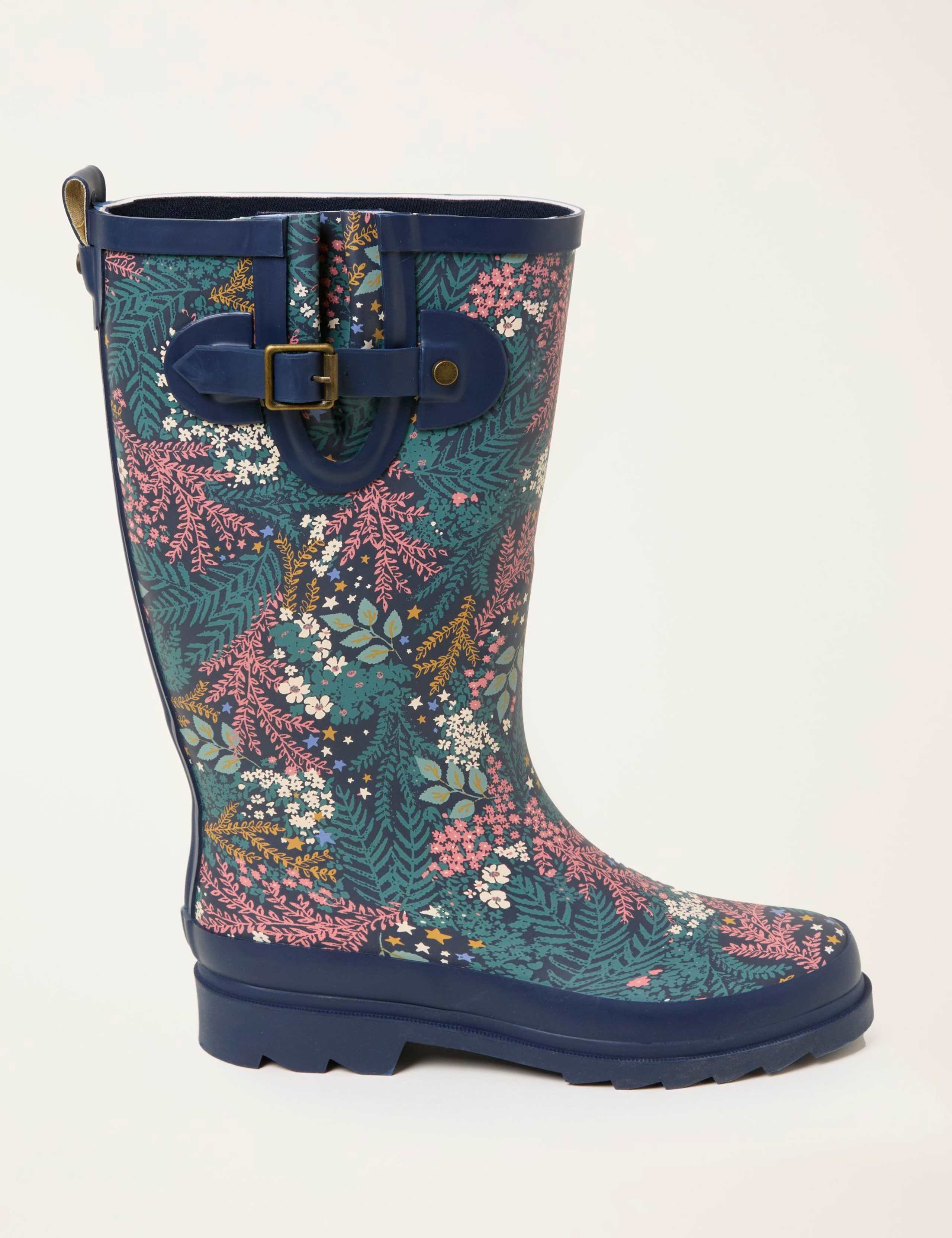 Ditsy Floral Buckle Wellies 1 of 3