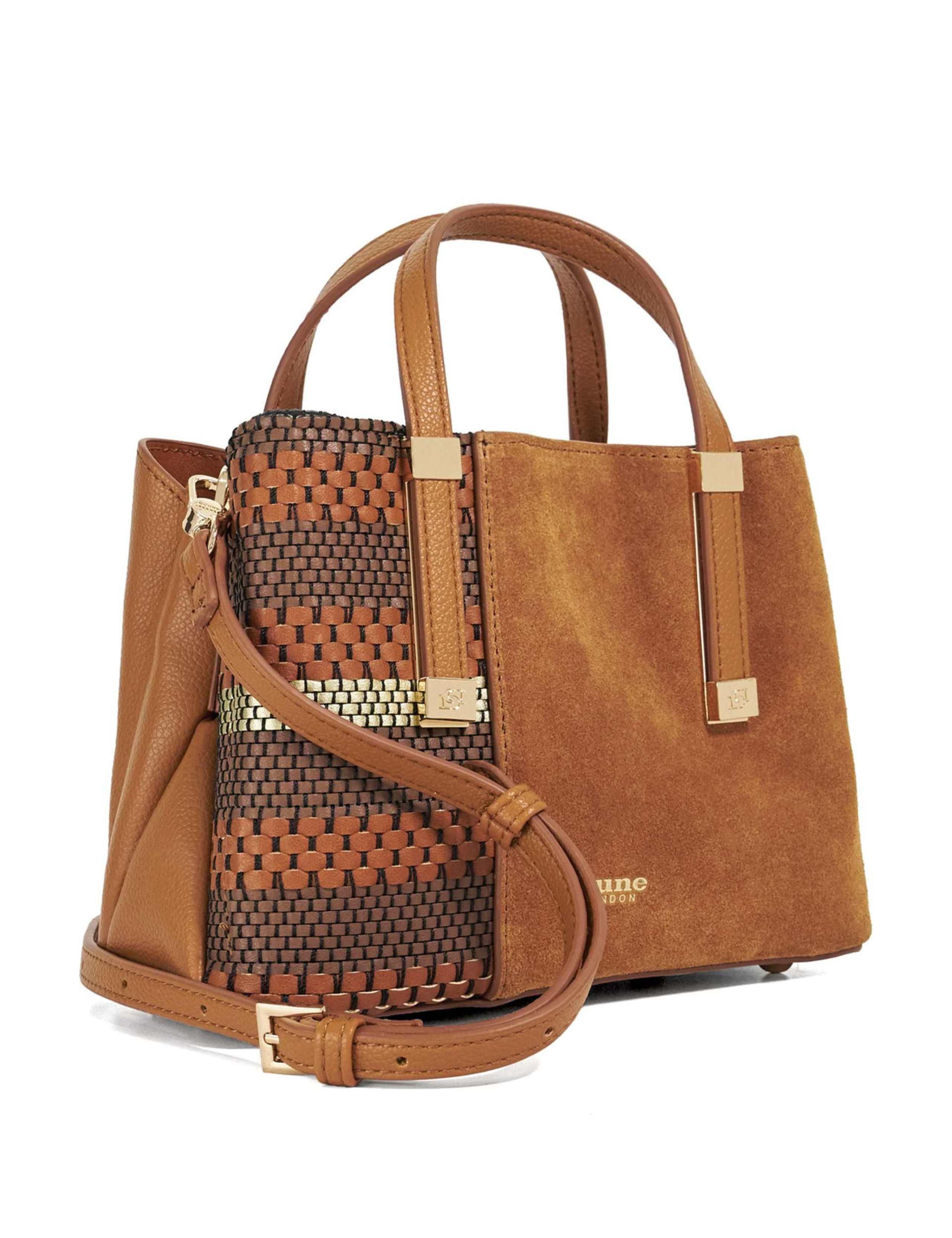 3 Part Construction Mini Tote Bag 2 of 6