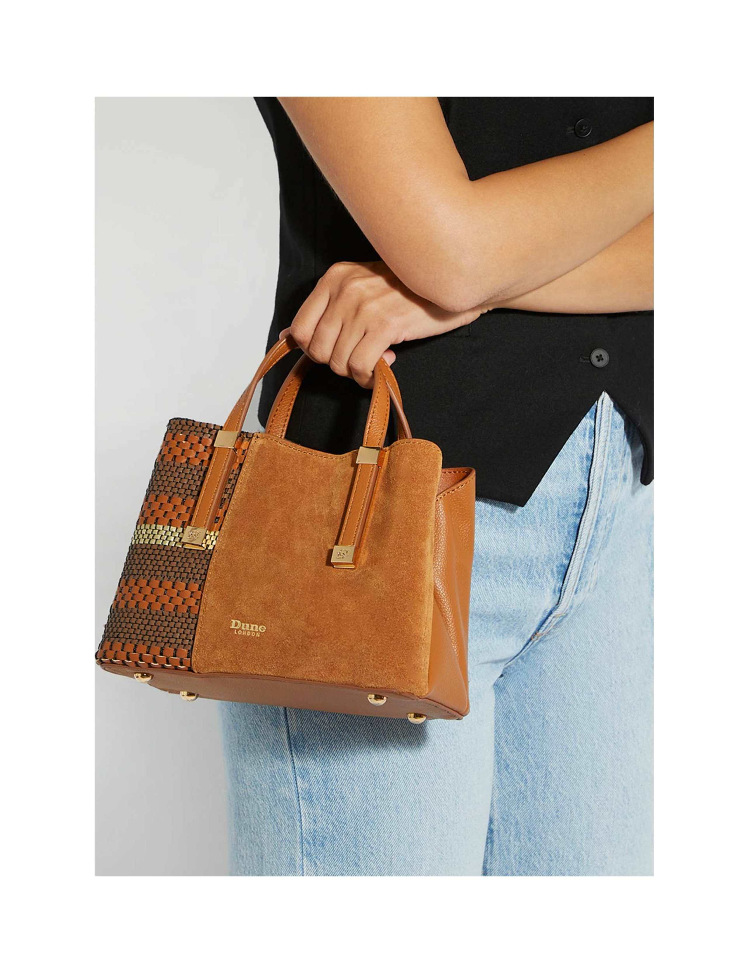 3 Part Construction Mini Tote Bag 4 of 6