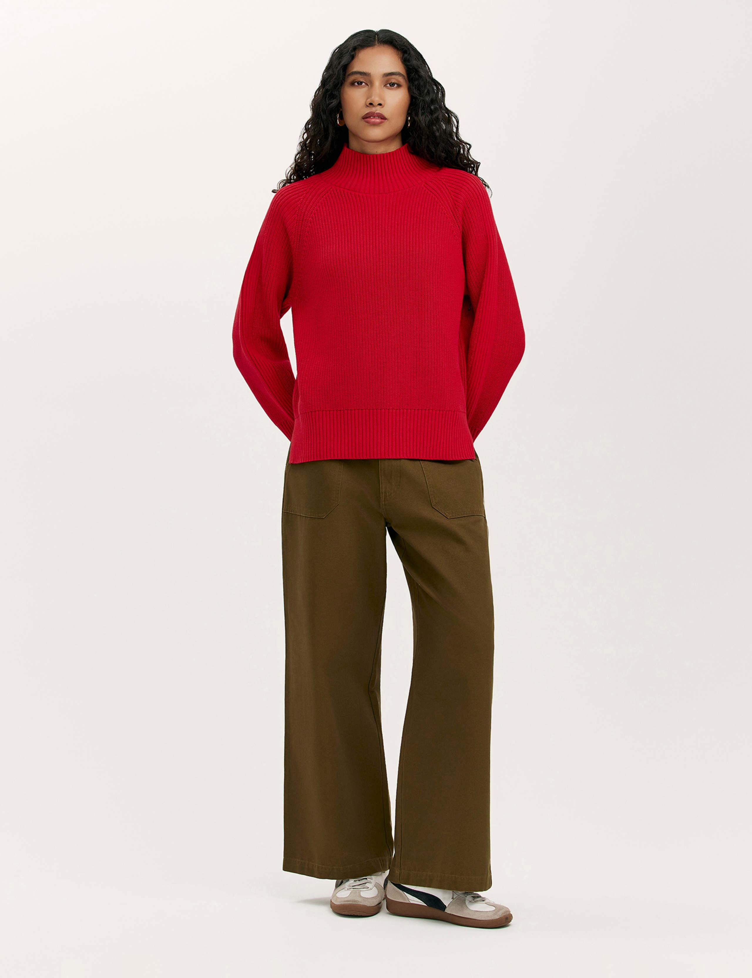 Funnel Neck Knitted Jumper 3 of 4