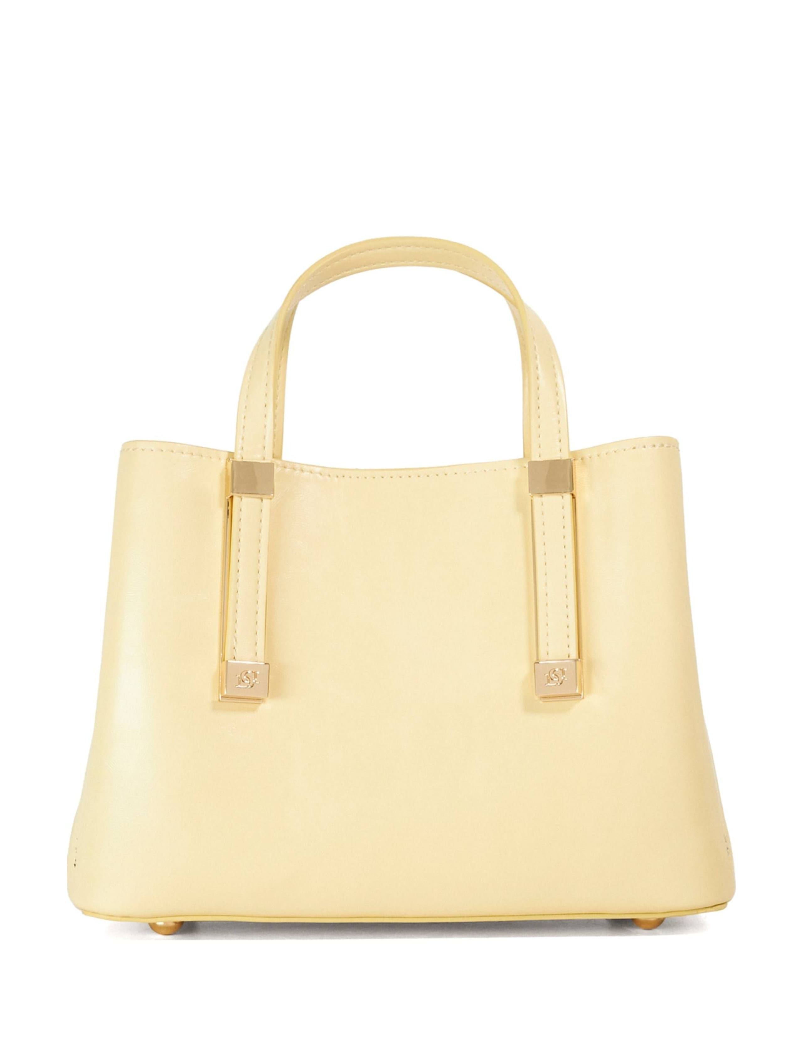 Woven Top Handle Tote Bag 3 of 5