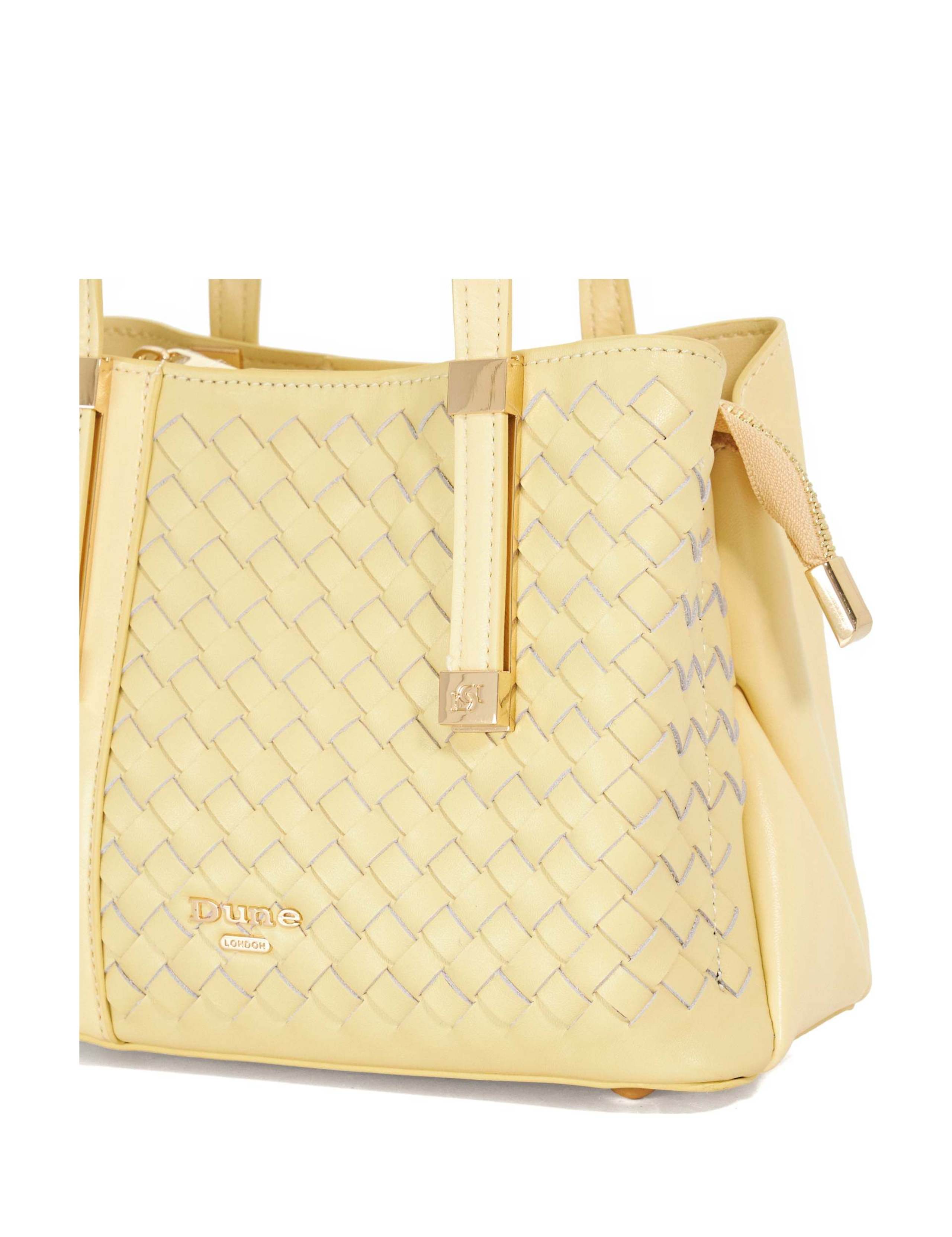 Woven Top Handle Tote Bag 5 of 5