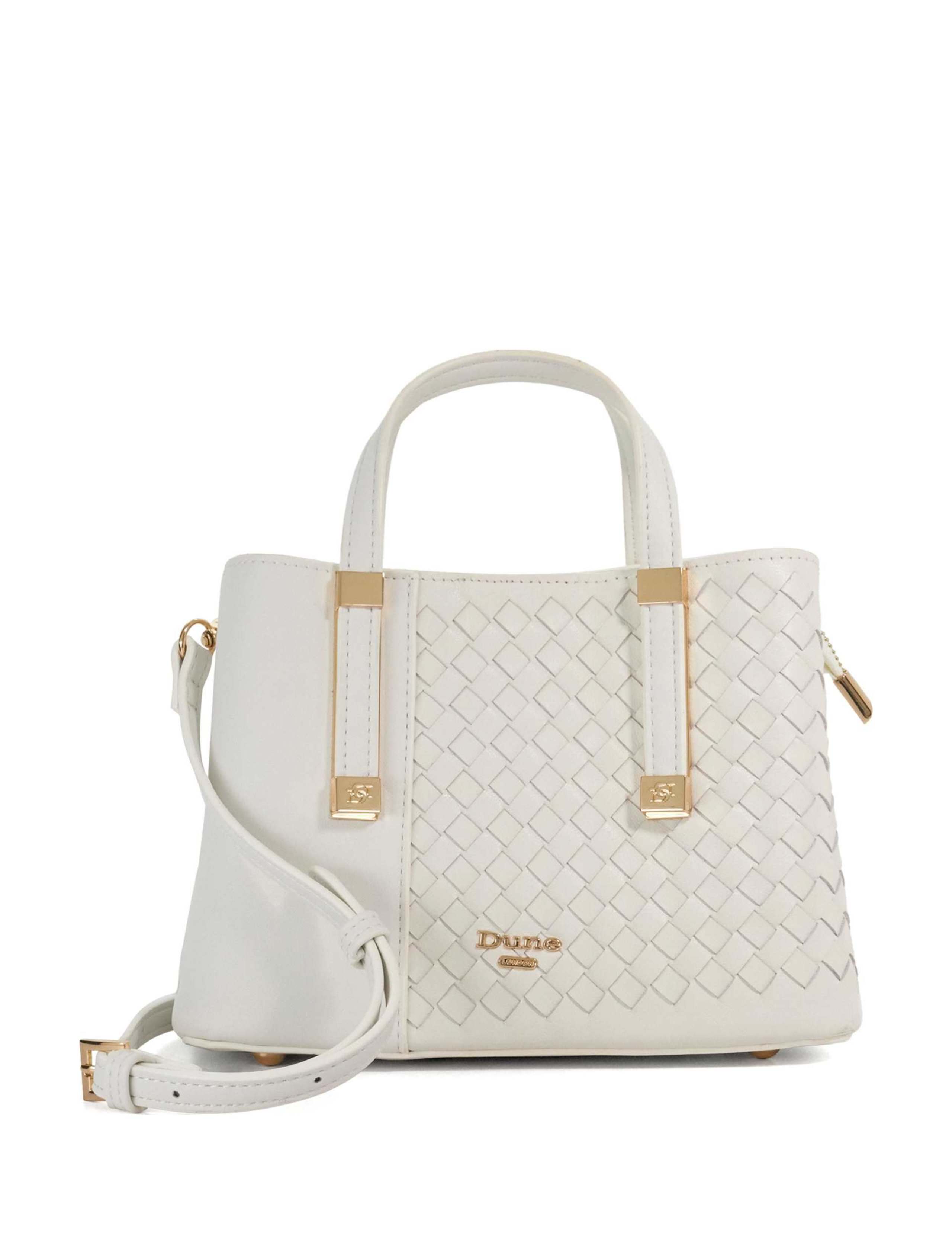 Woven Top Handle Tote Bag 1 of 5