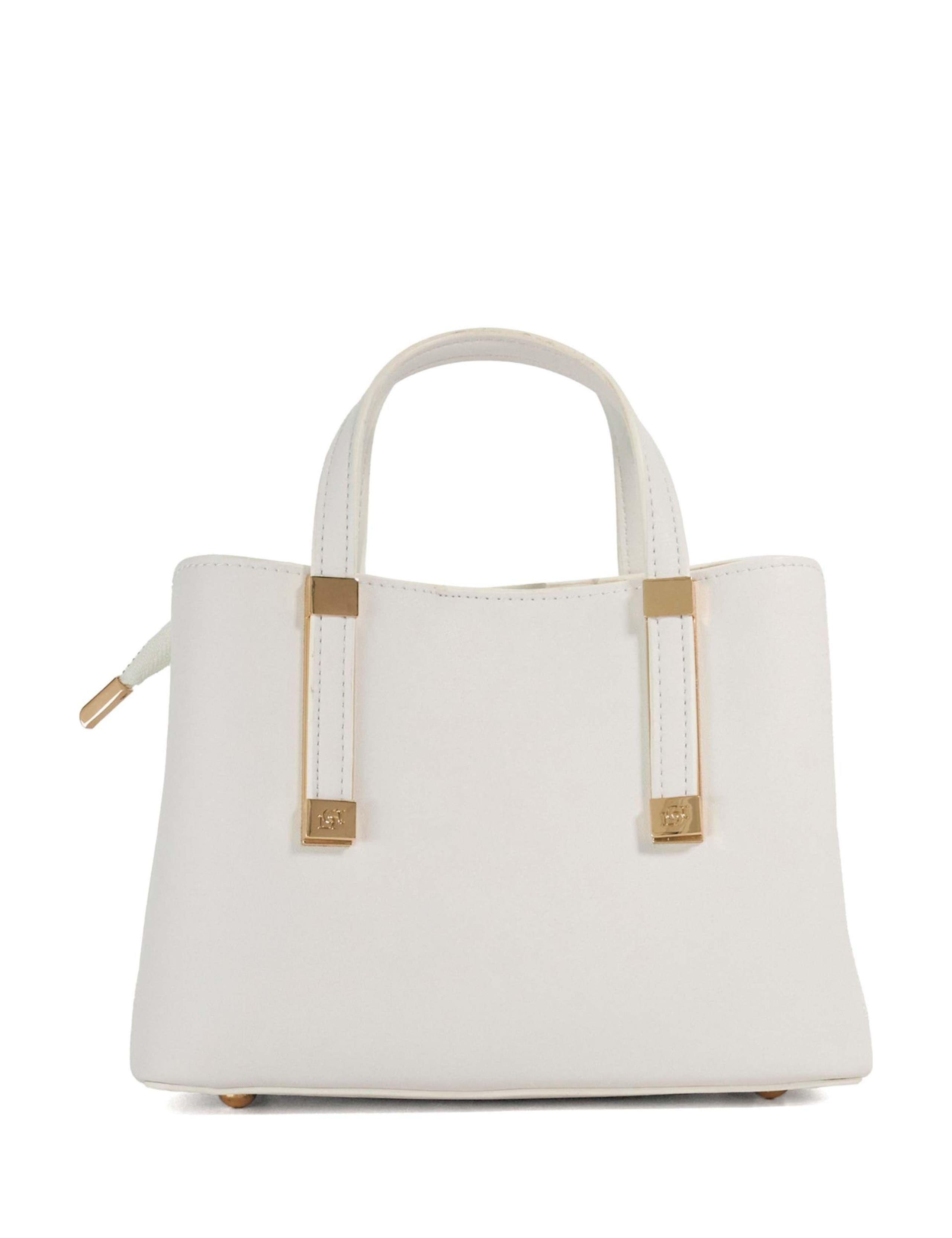 Woven Top Handle Tote Bag 3 of 5