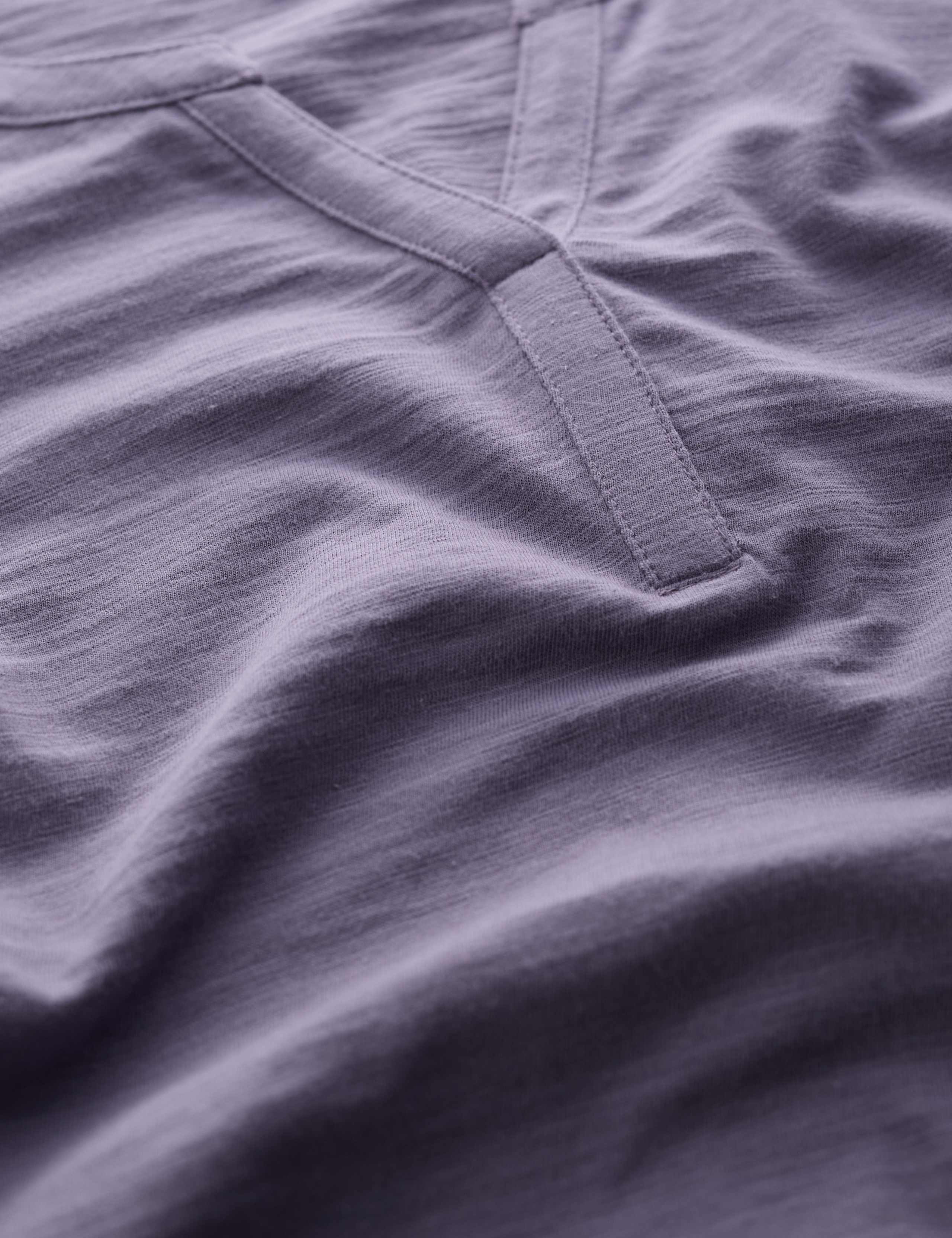 Pure Cotton Notch Neck Top 5 of 5