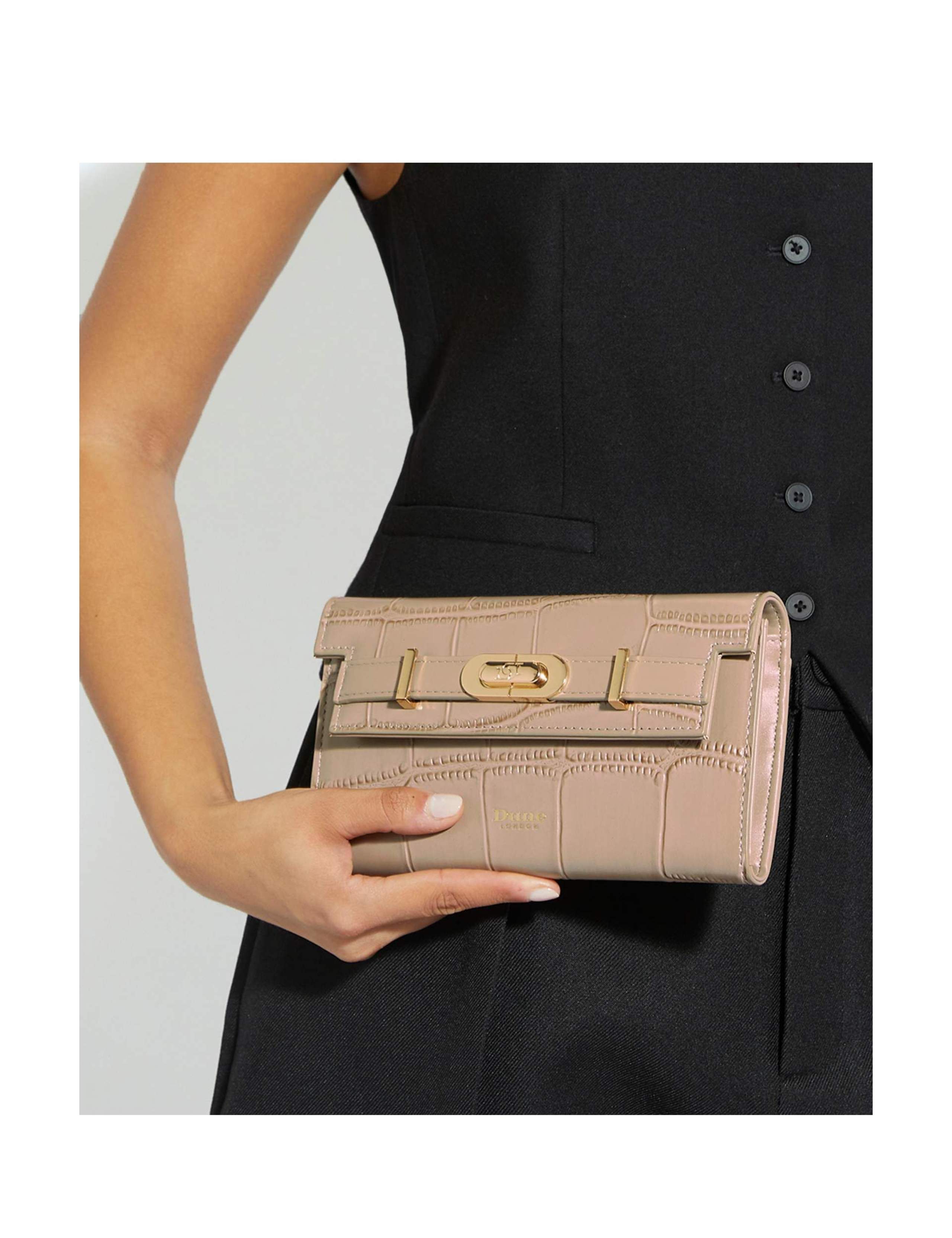 Leather Woven Chain Strap Cross Body Bag 3 of 6