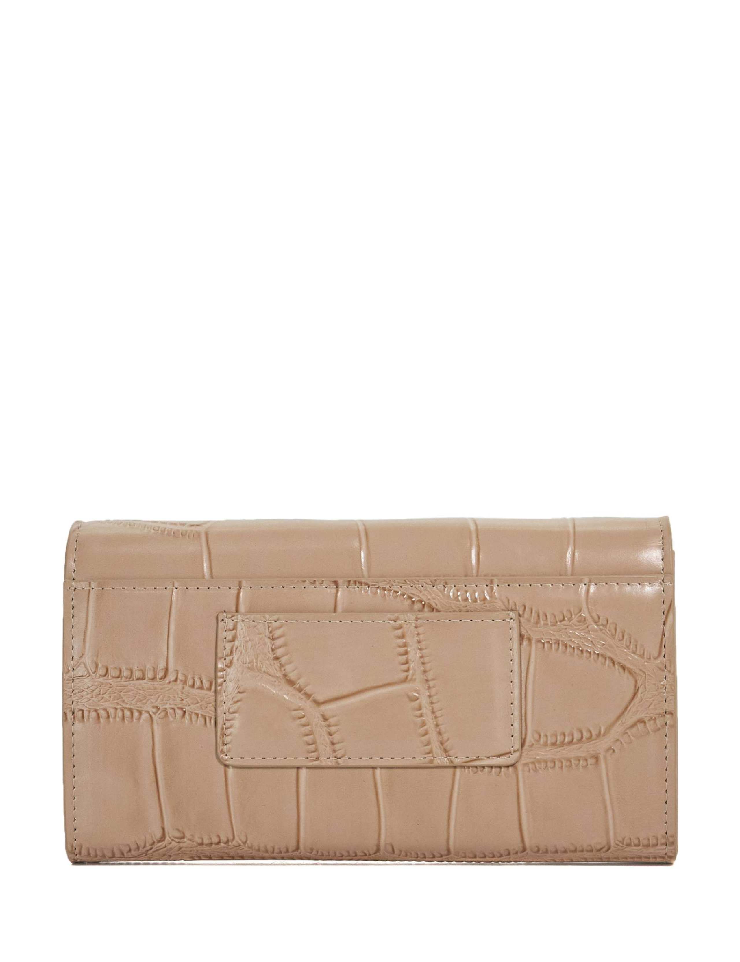 Leather Woven Chain Strap Cross Body Bag 4 of 6