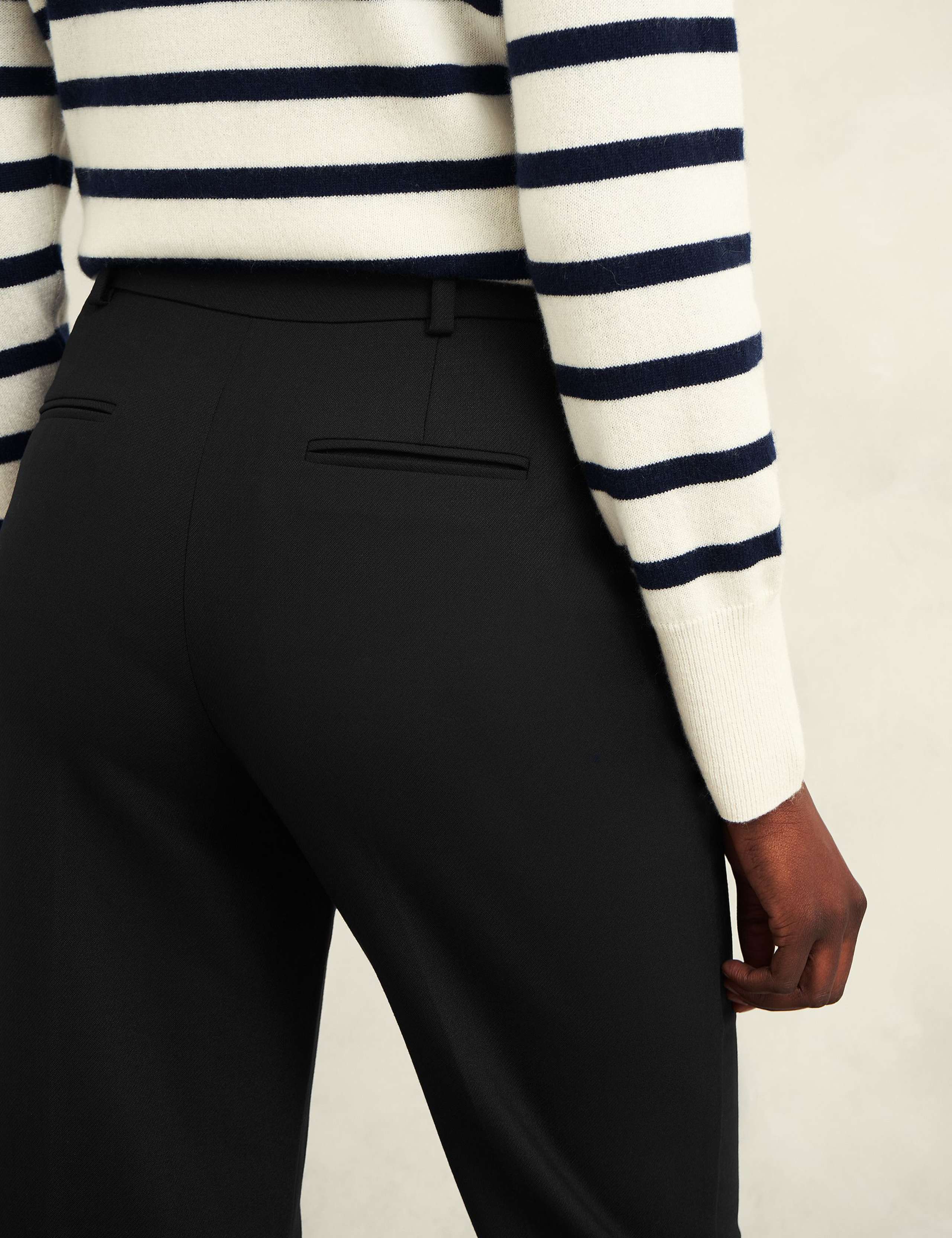 Wool Blend Straight Leg Trousers 6 of 6