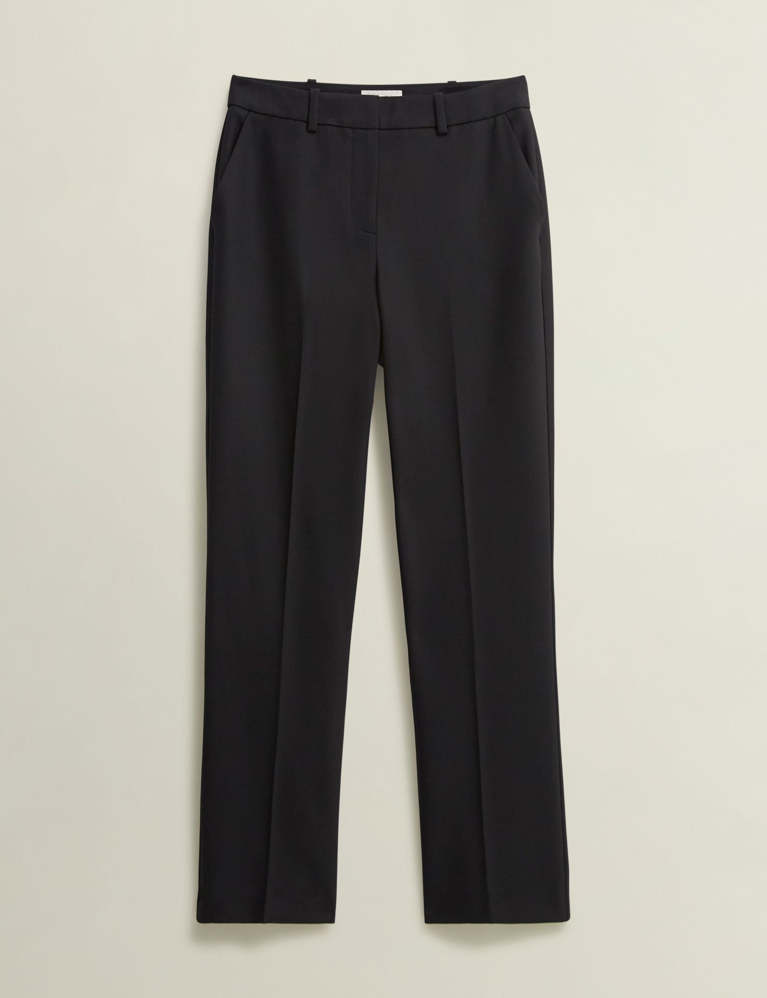 Wool Blend Straight Leg Trousers 2 of 6