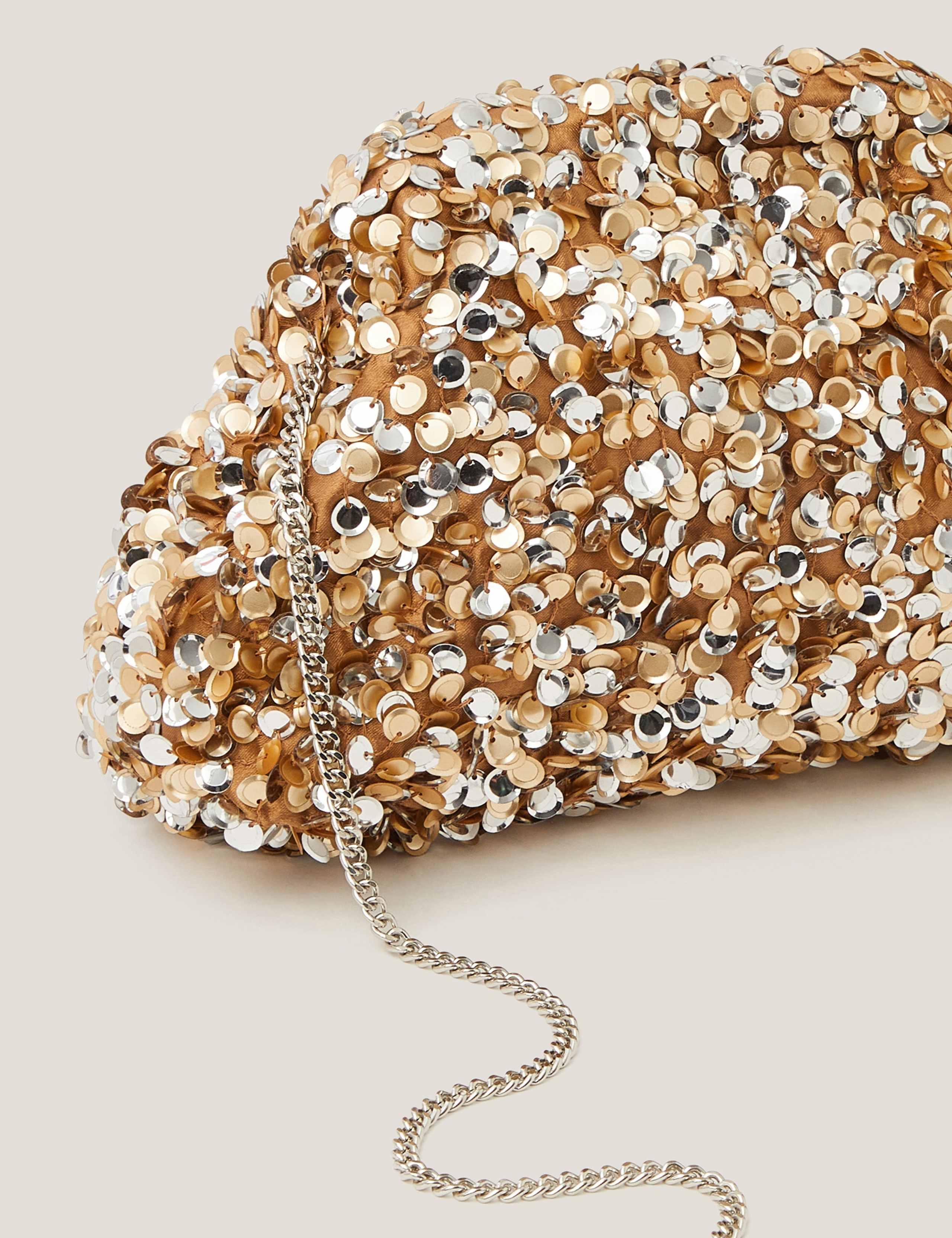 Sequin Clutch Bag 4 of 4