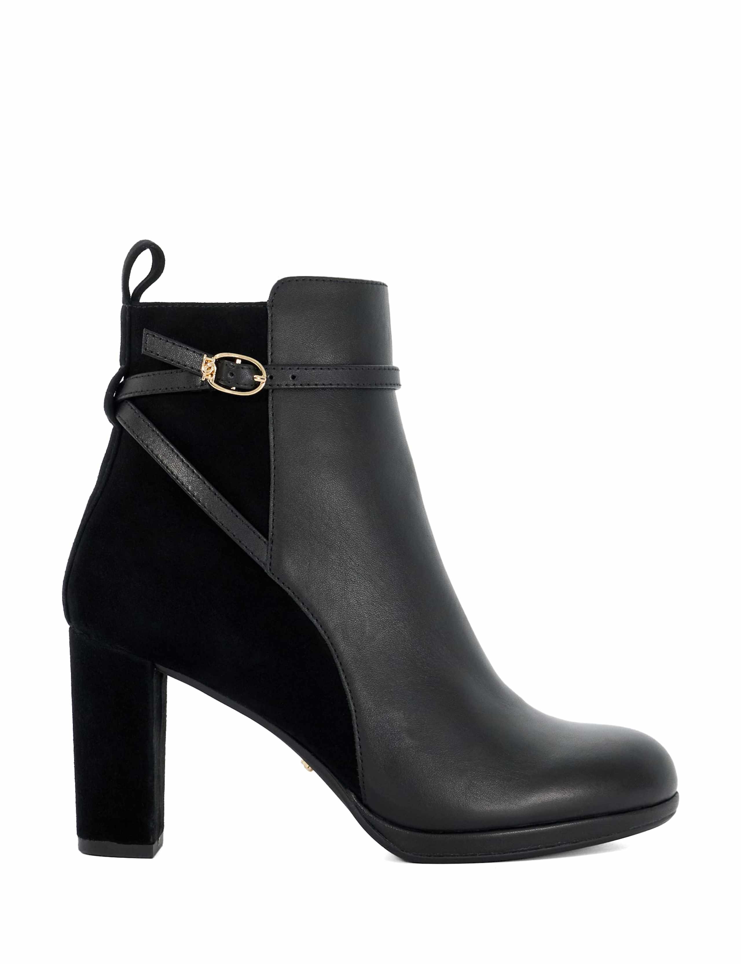 Leather Platform Ankle Boots 1 of 5