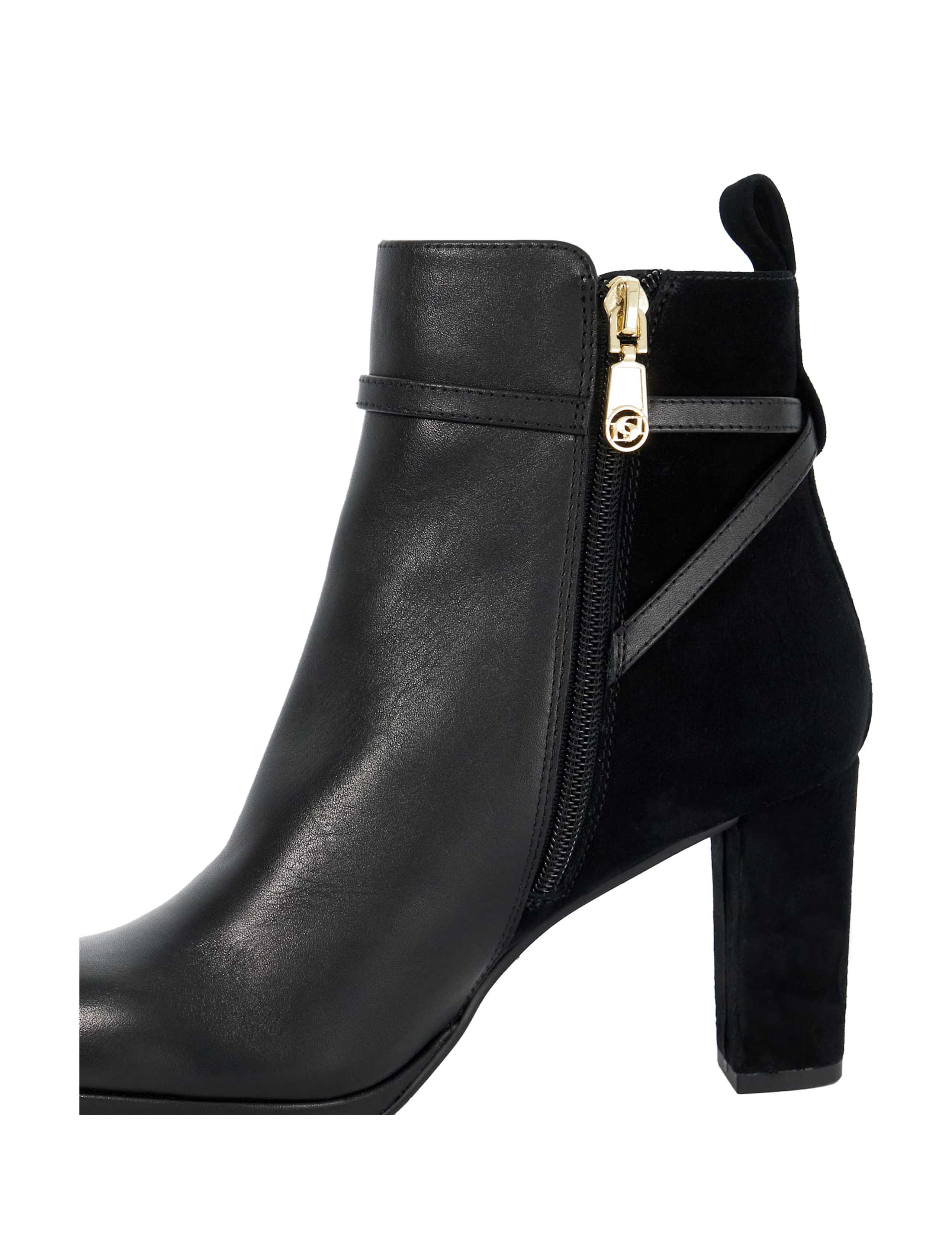 Leather Platform Ankle Boots 4 of 5