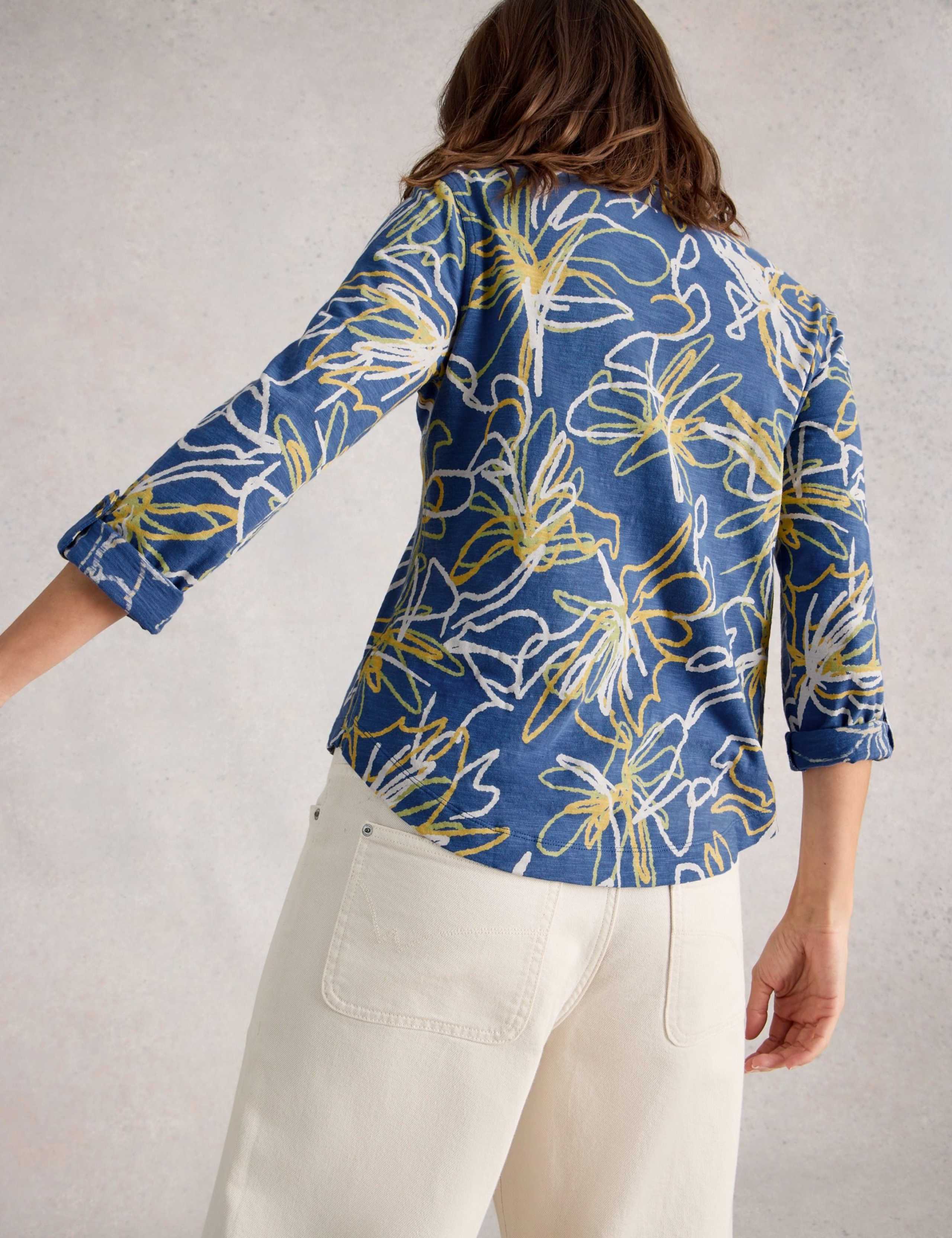 Pure Cotton Jersey Printed Shirt 3 of 6