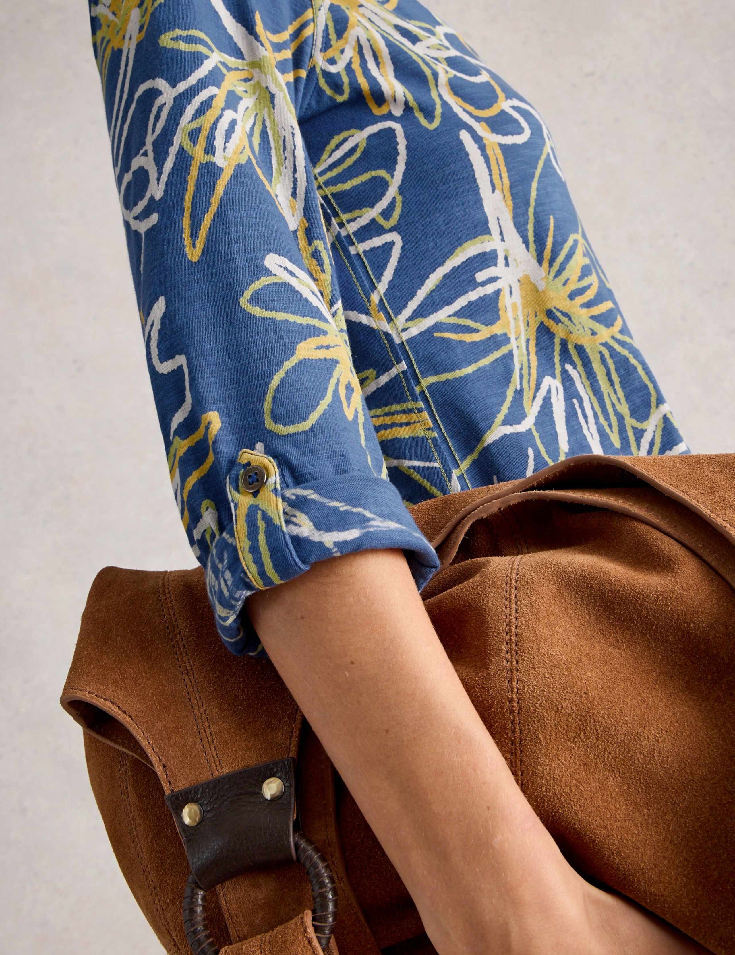 Pure Cotton Jersey Printed Shirt 5 of 6