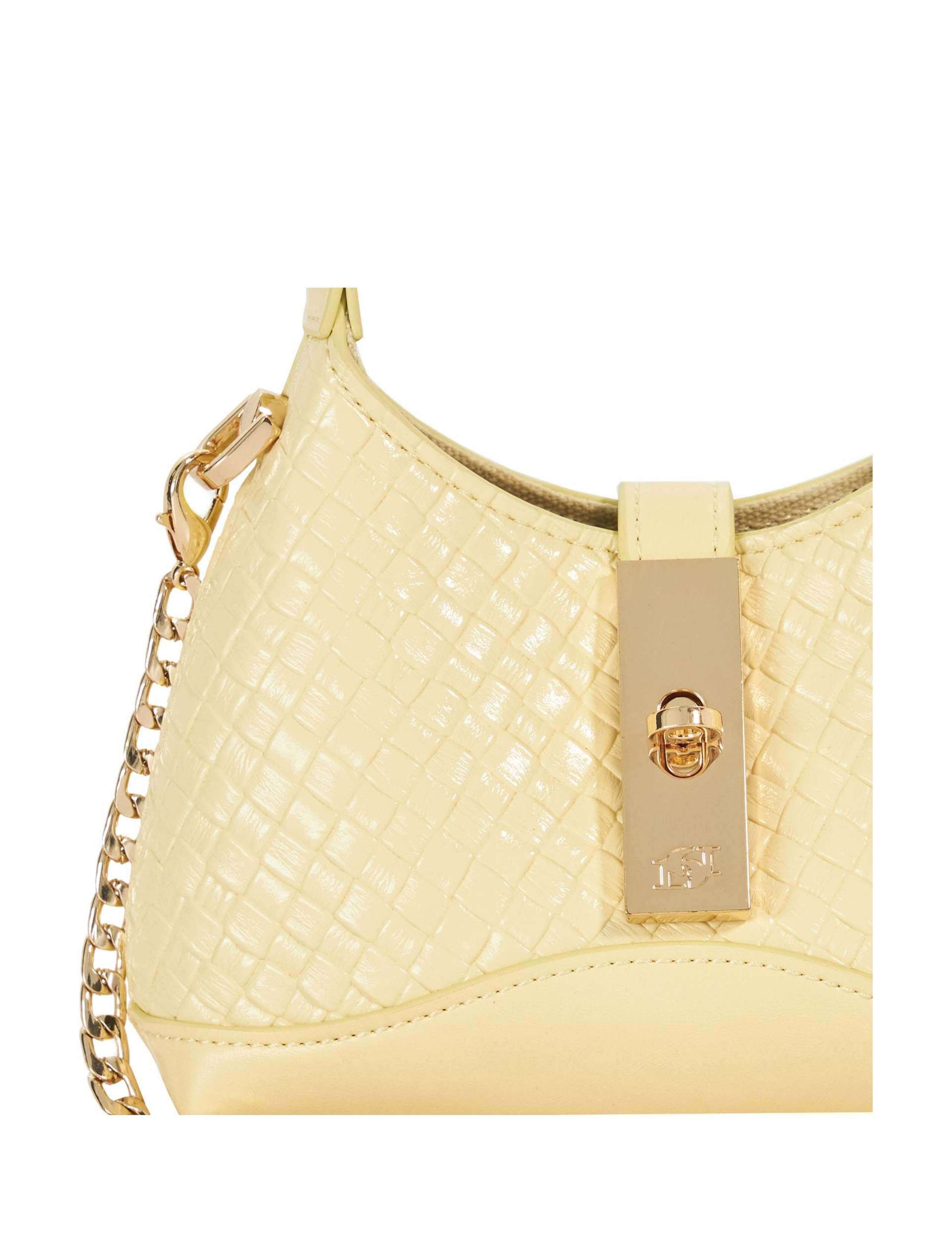 Faux Leather Cross Body Shoulder Bag 5 of 5