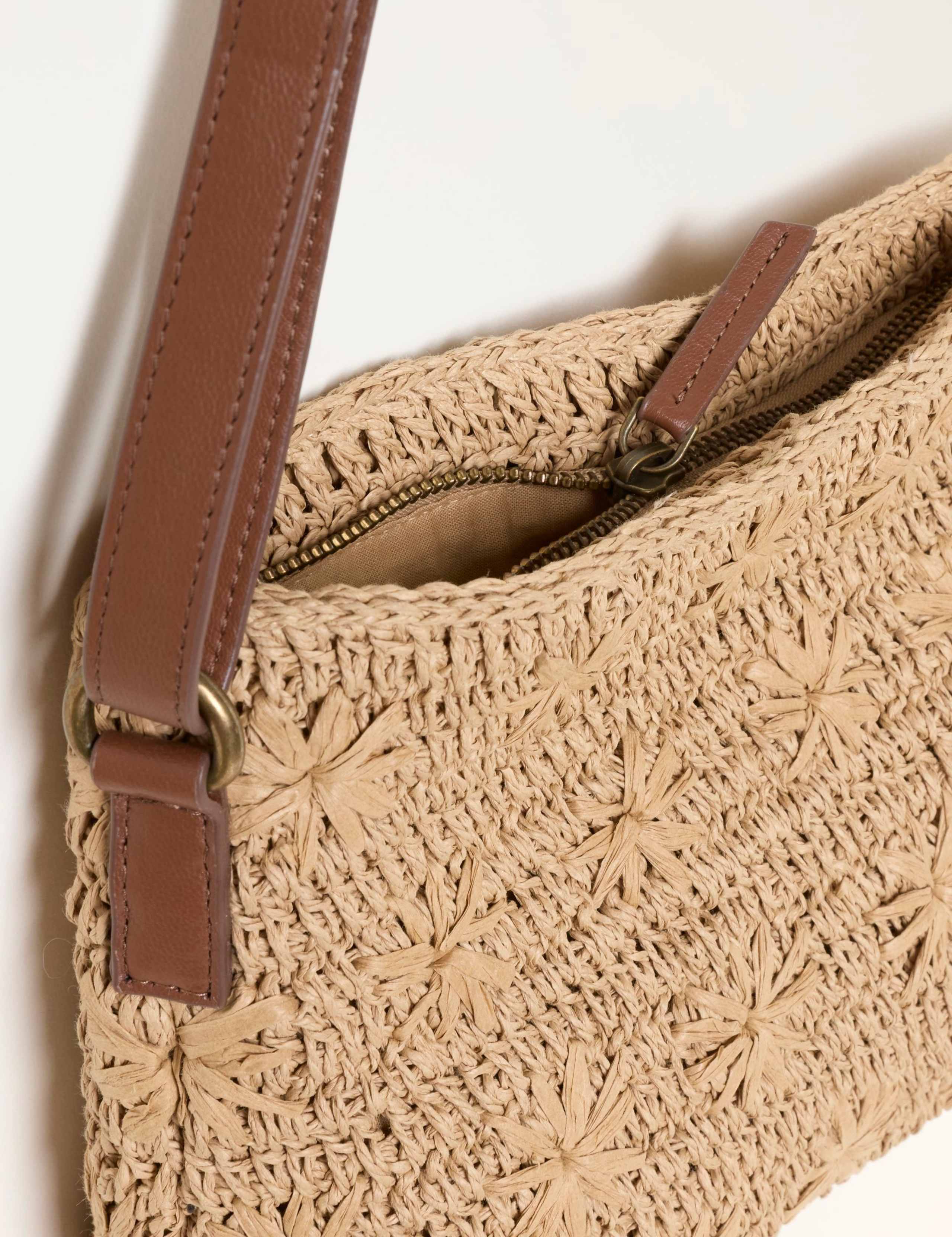 Raffia Cross Body Bag 3 of 4