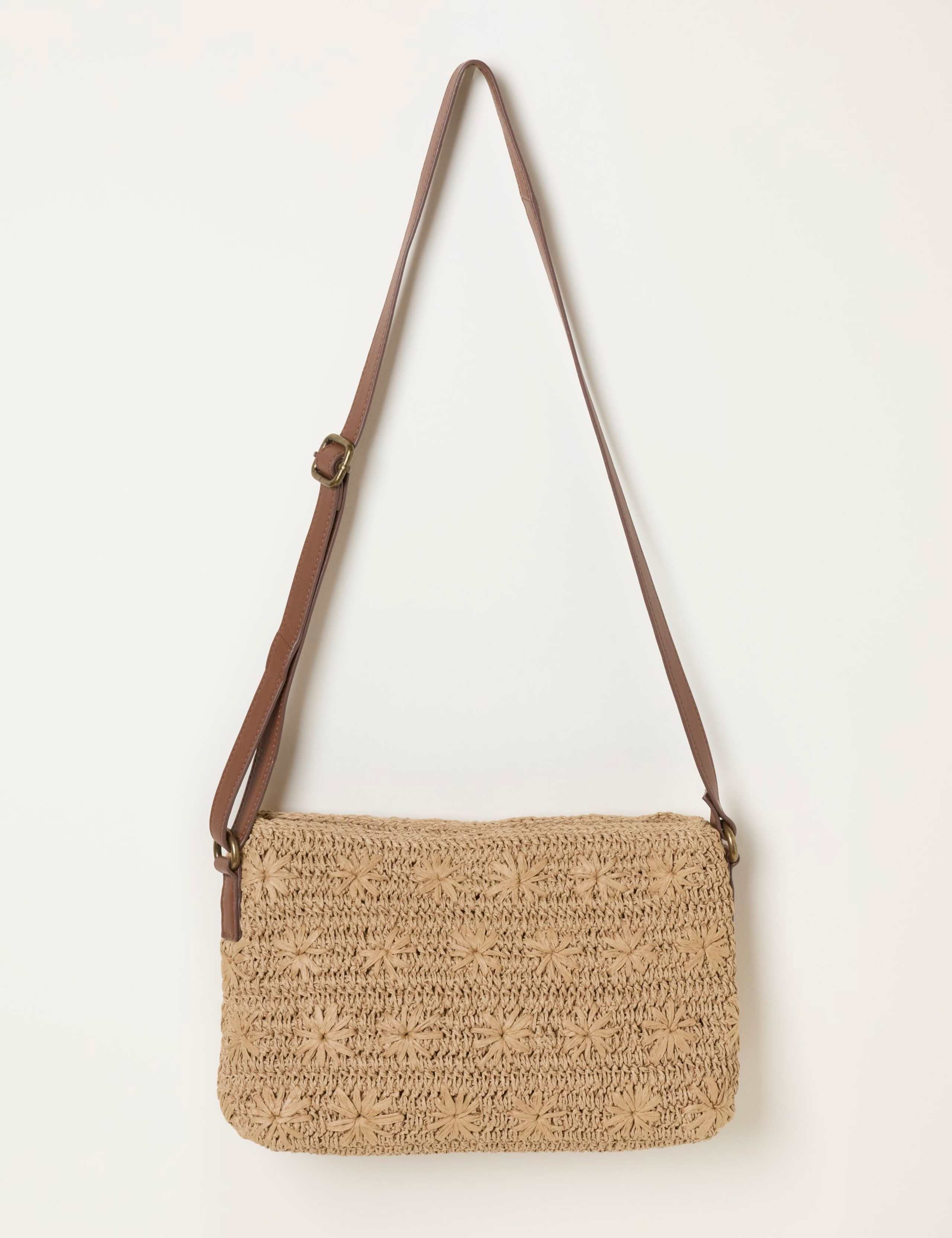 Raffia Cross Body Bag 2 of 4