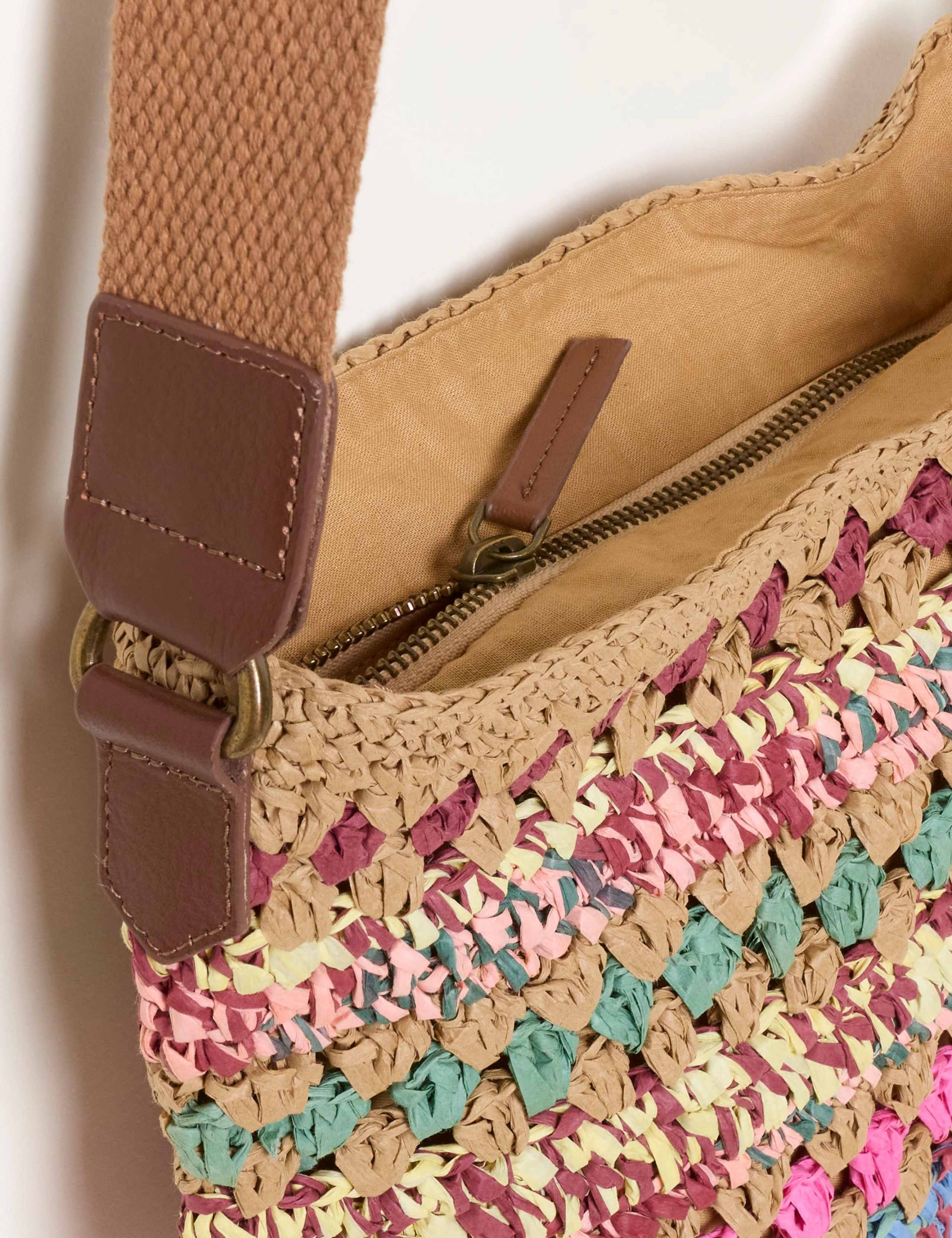 Raffia Cross Body Bag 3 of 5