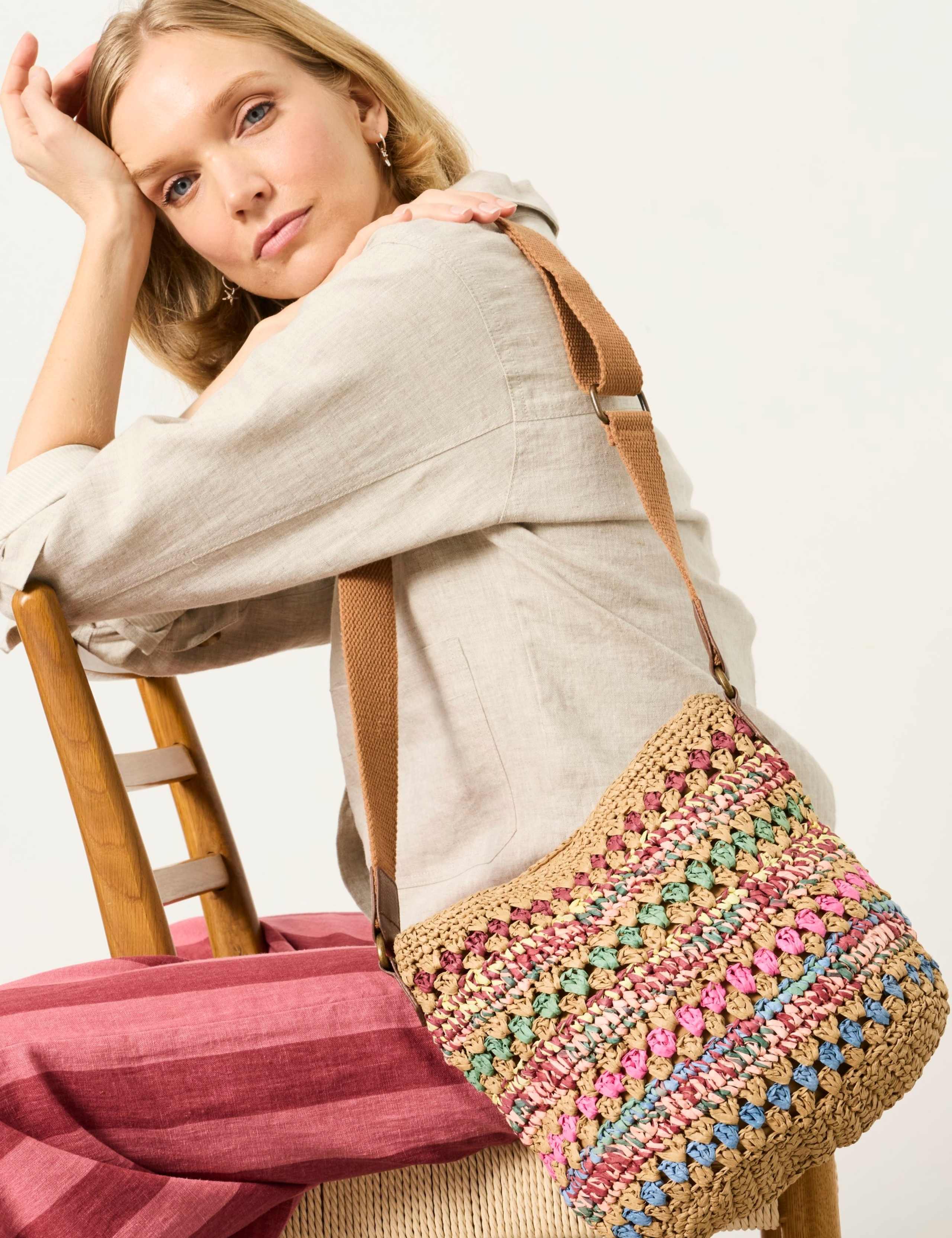 Raffia Cross Body Bag 4 of 5