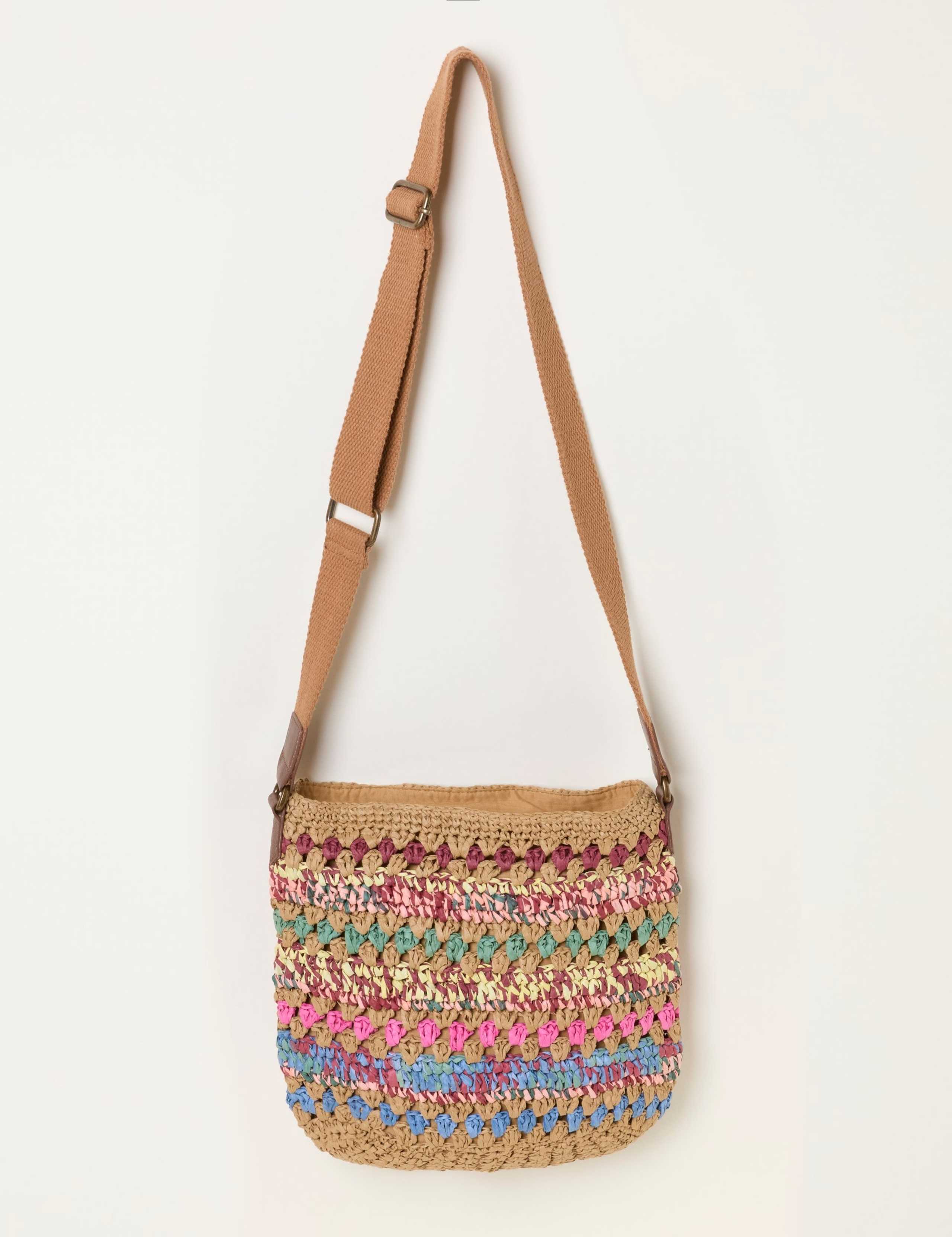 Raffia Cross Body Bag 2 of 5