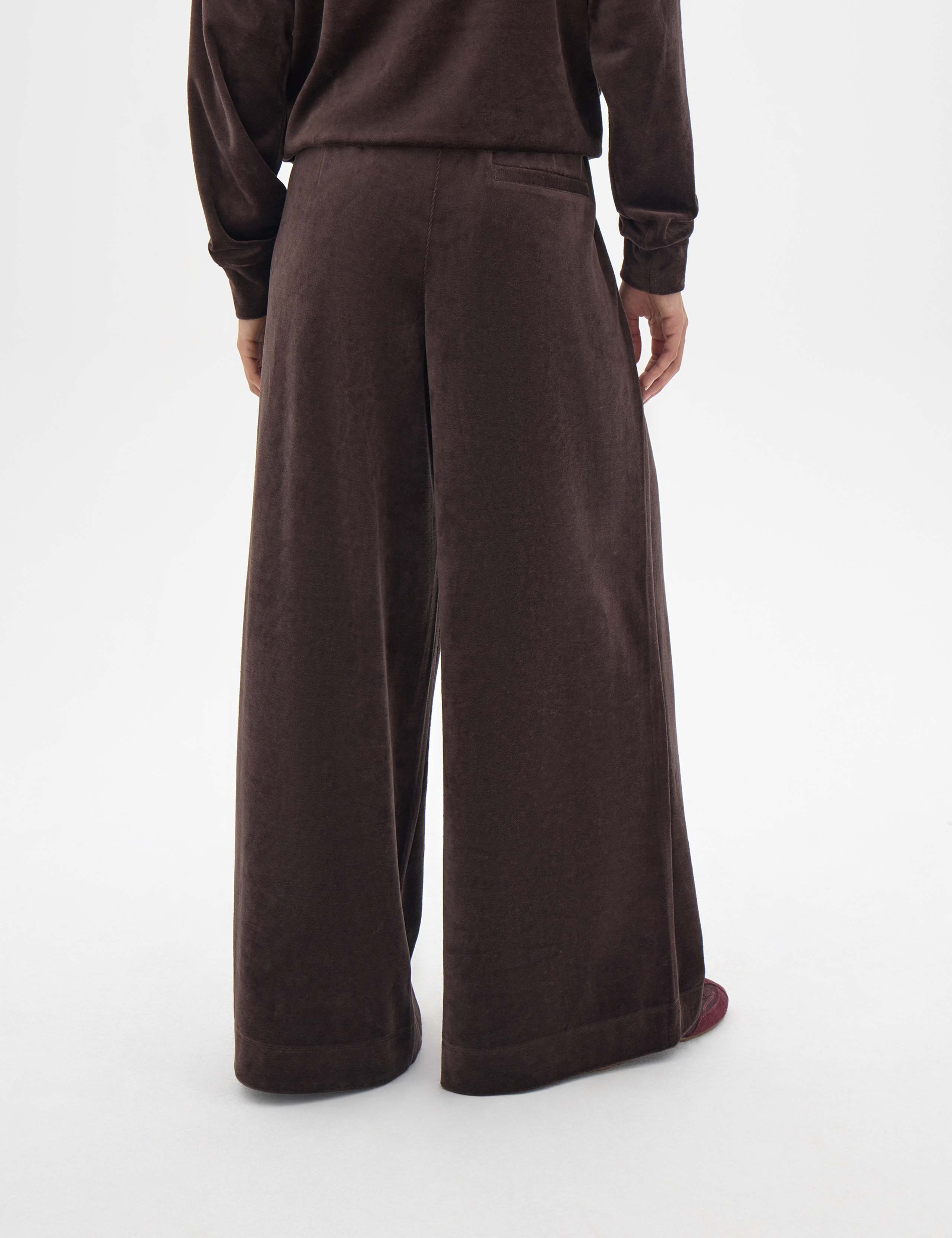 Aarti Velour Wide Leg Trousers 4 of 5