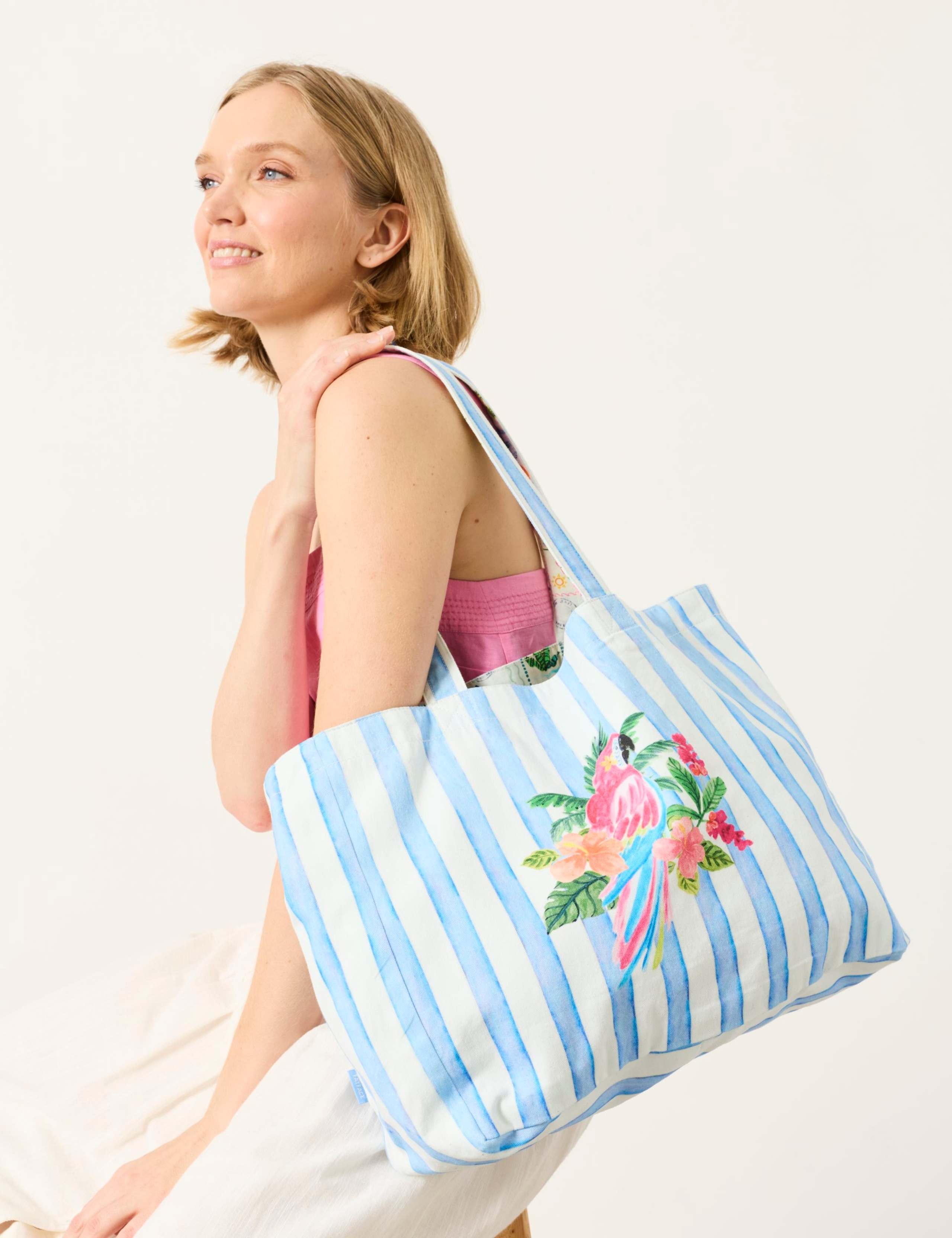 Pure Cotton Reversible Tote Bag 4 of 5