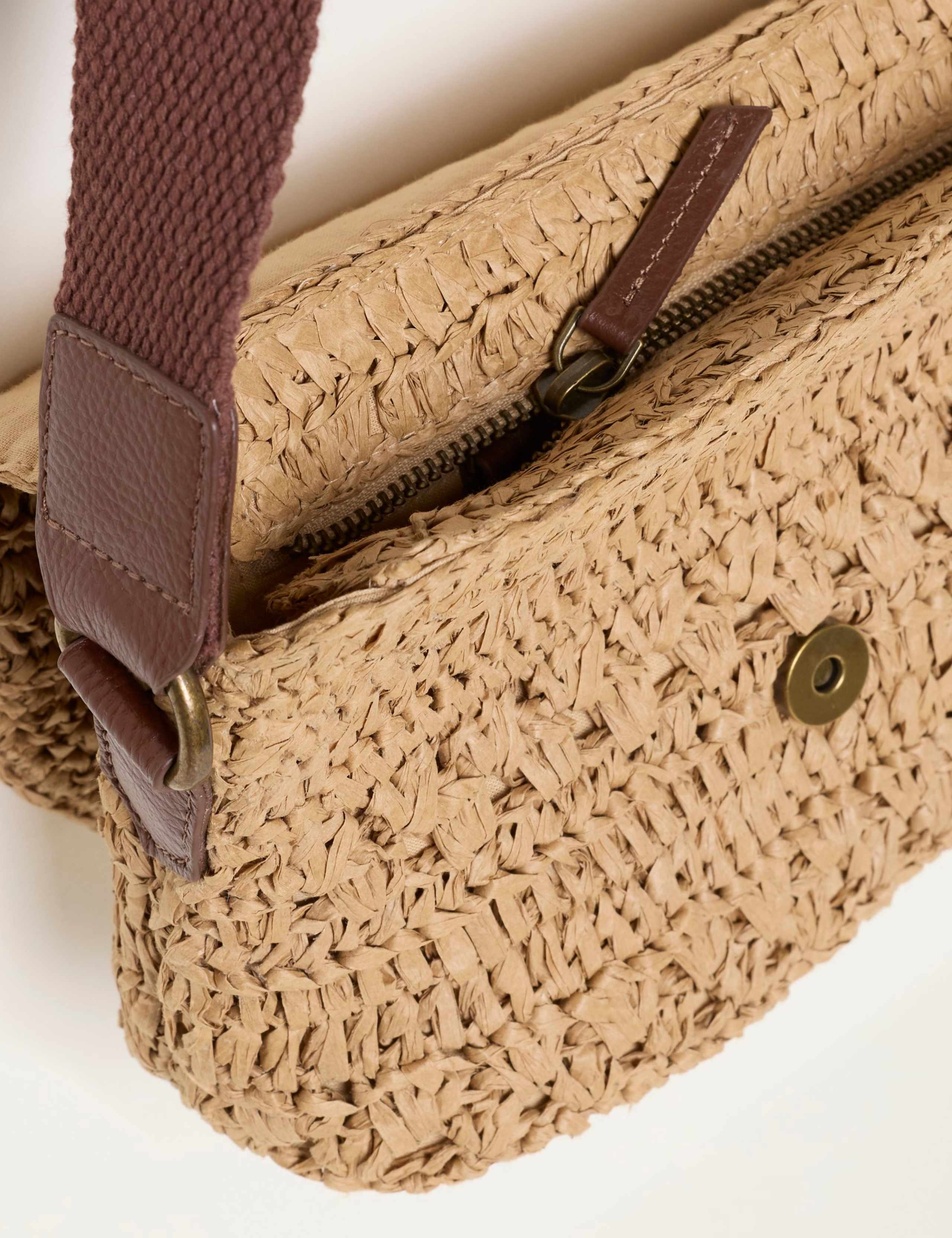 Raffia Cross Body Bag 3 of 5