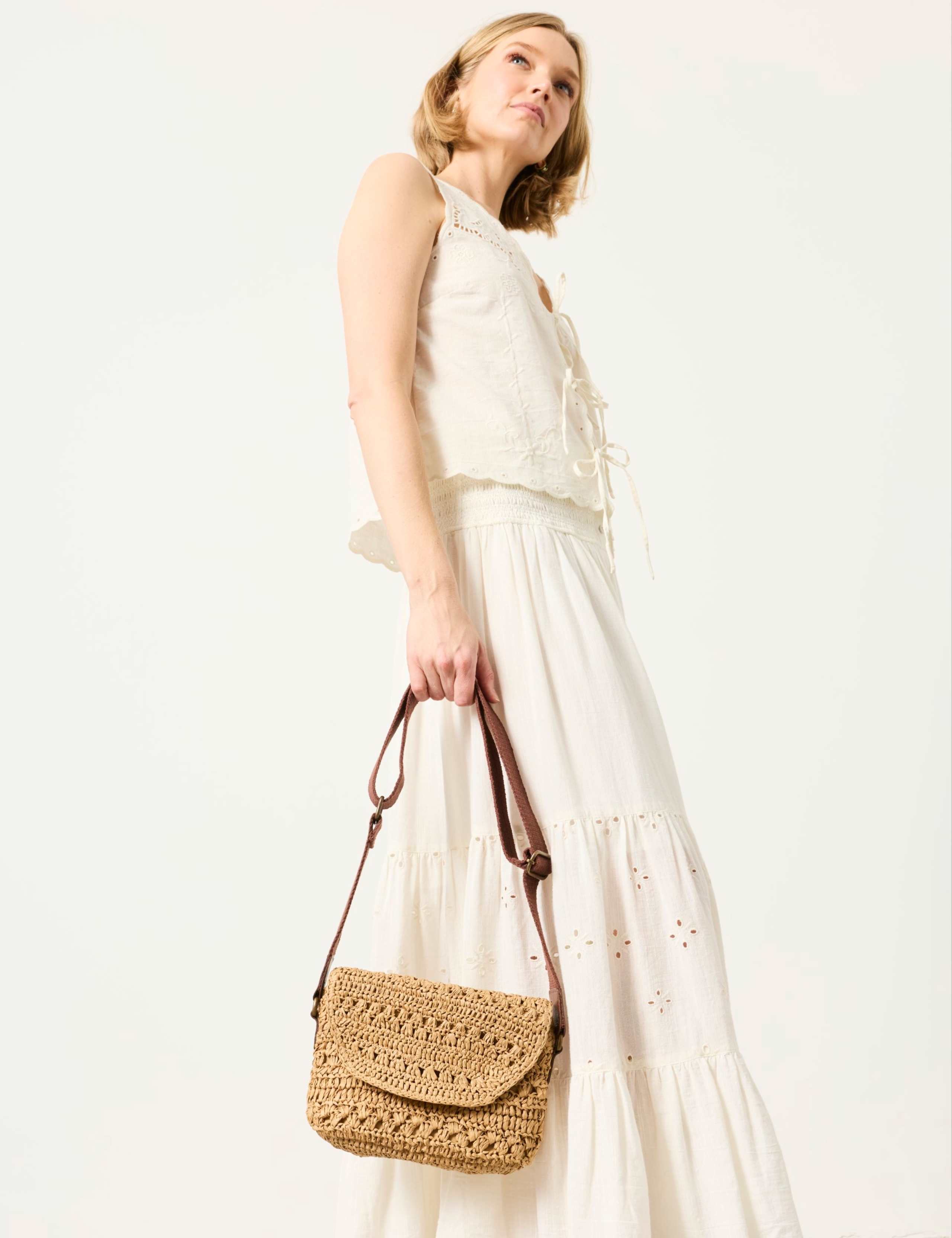 Raffia Cross Body Bag 4 of 5