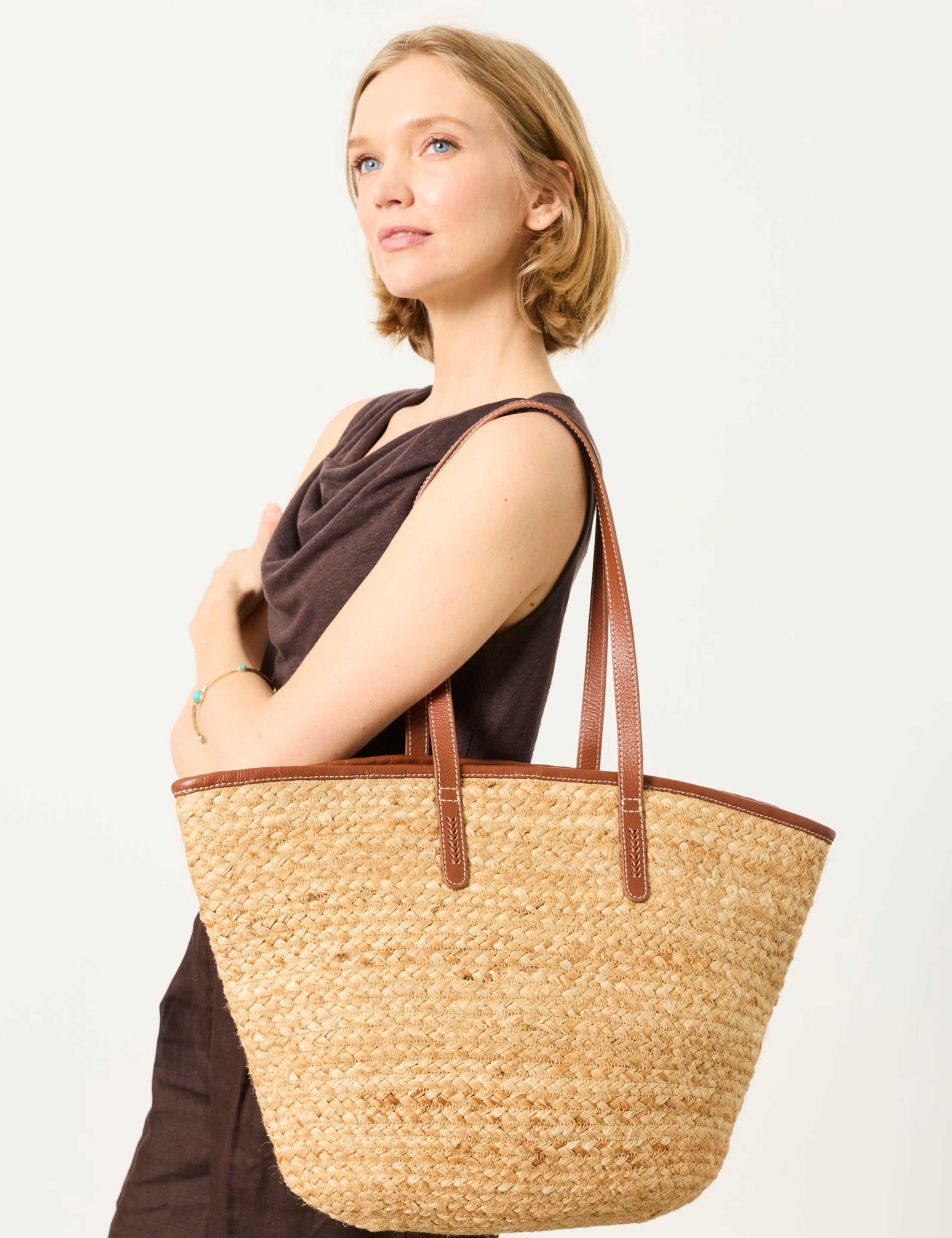 Raffia Tote Bag 3 of 5