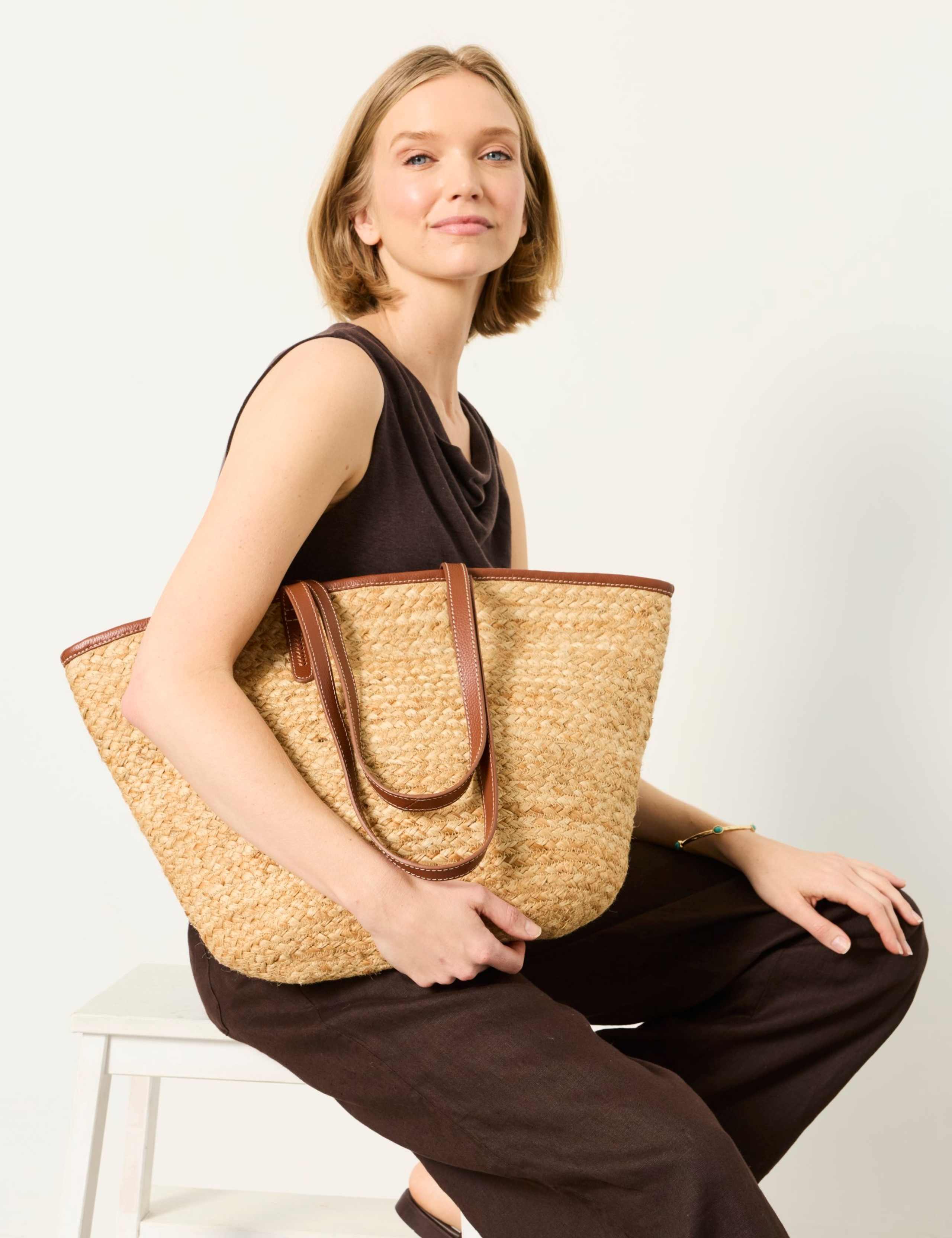 Raffia Tote Bag 4 of 5