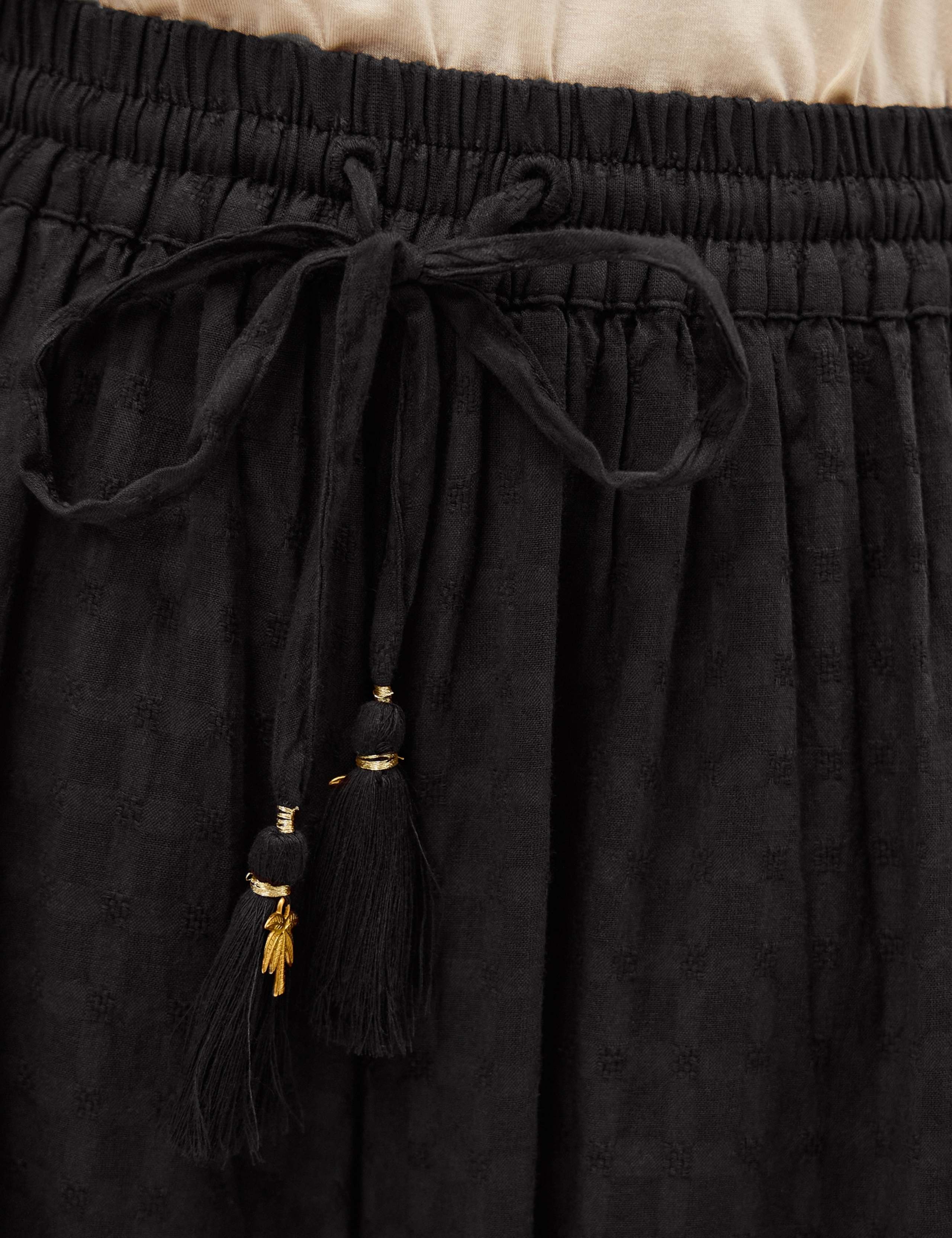 Pure Cotton Textured Balloon Trousers 5 of 5