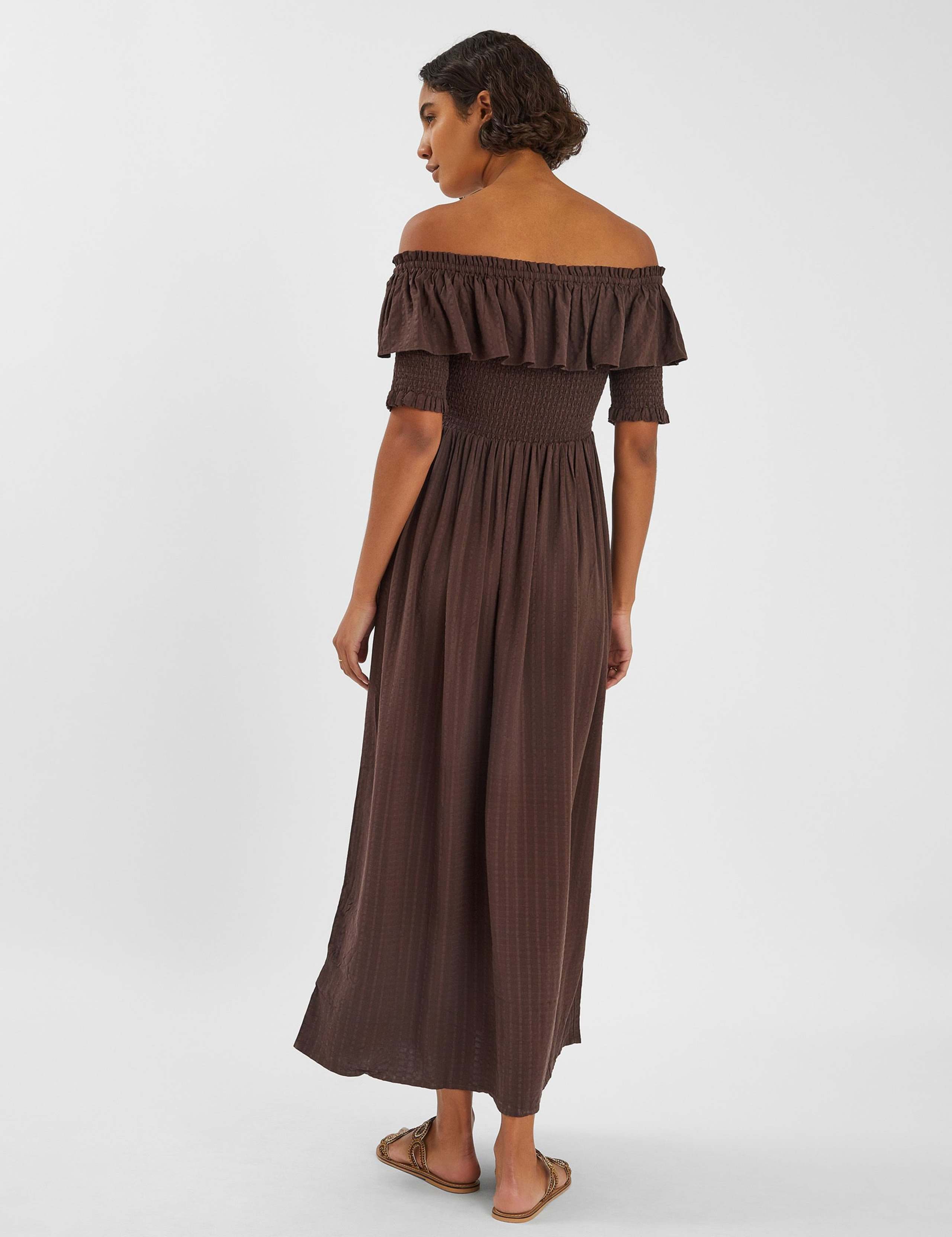 Off The Shoulder Maxi Beach Dress 3 of 4