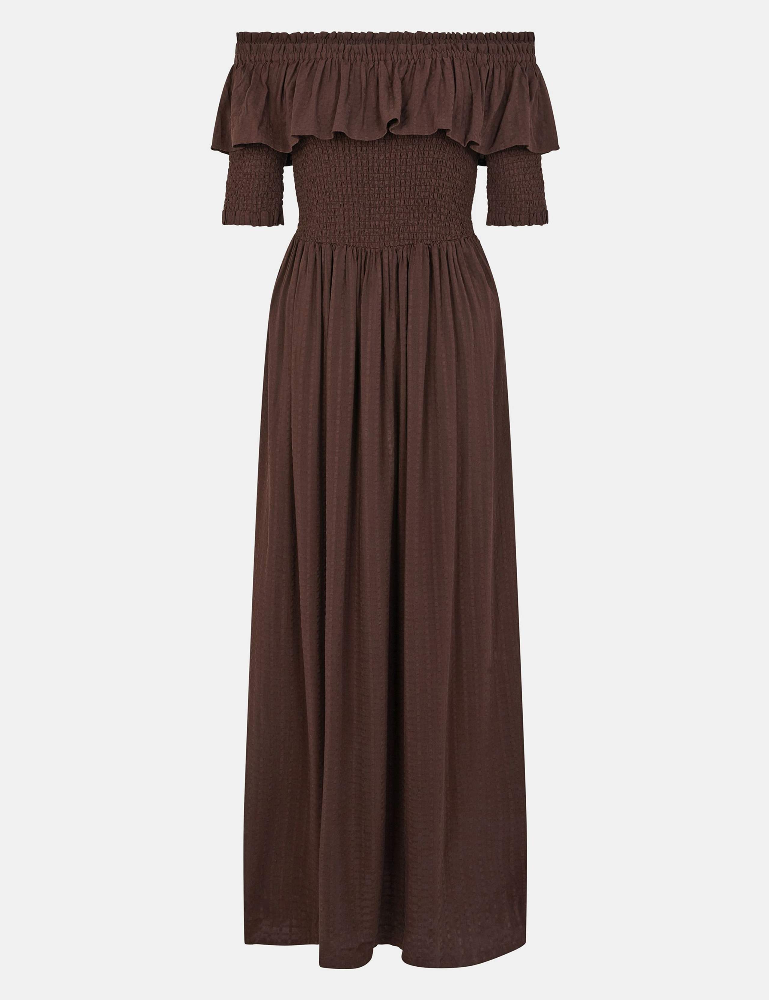 Off The Shoulder Maxi Beach Dress 2 of 4