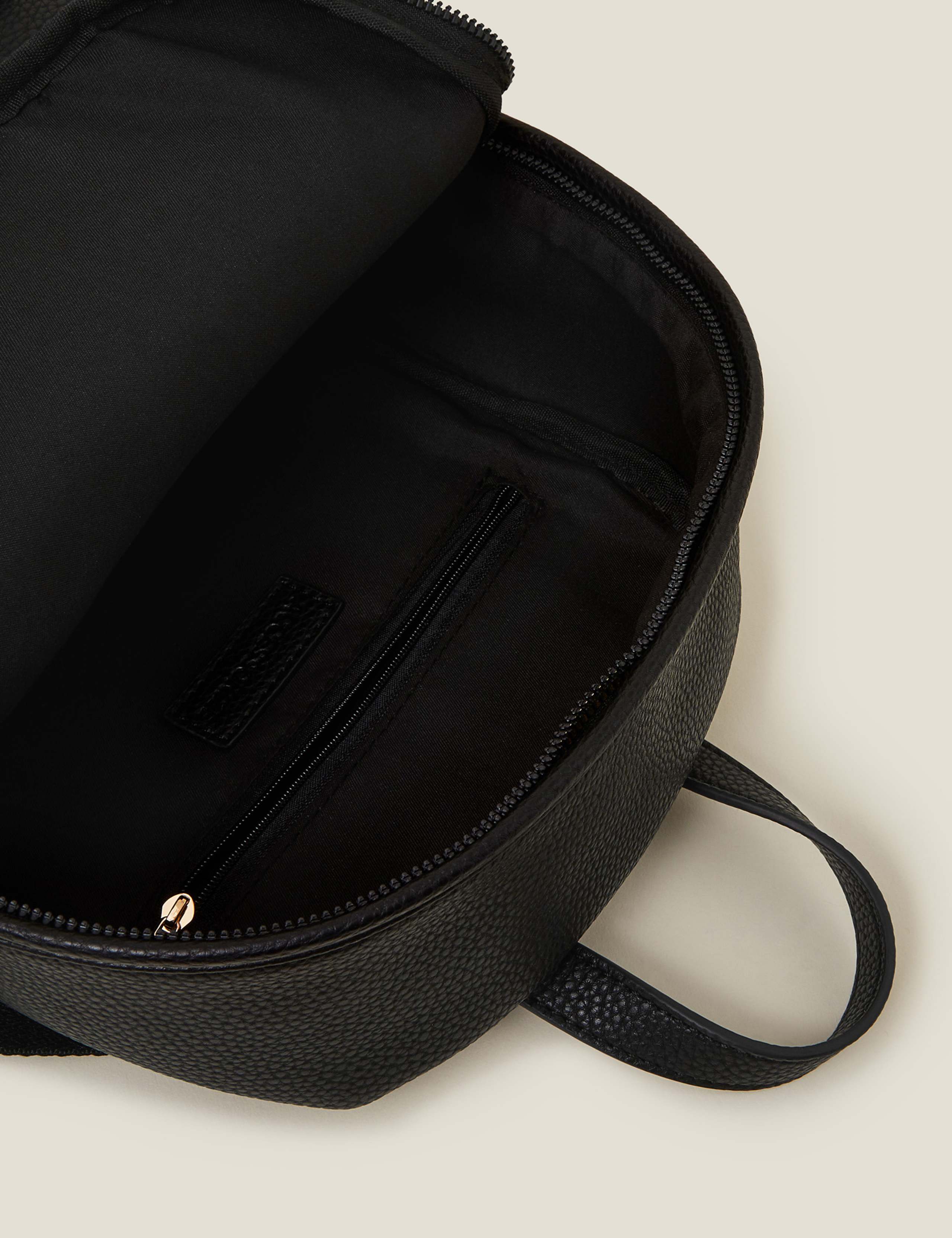 Faux Leather Backpack 4 of 4