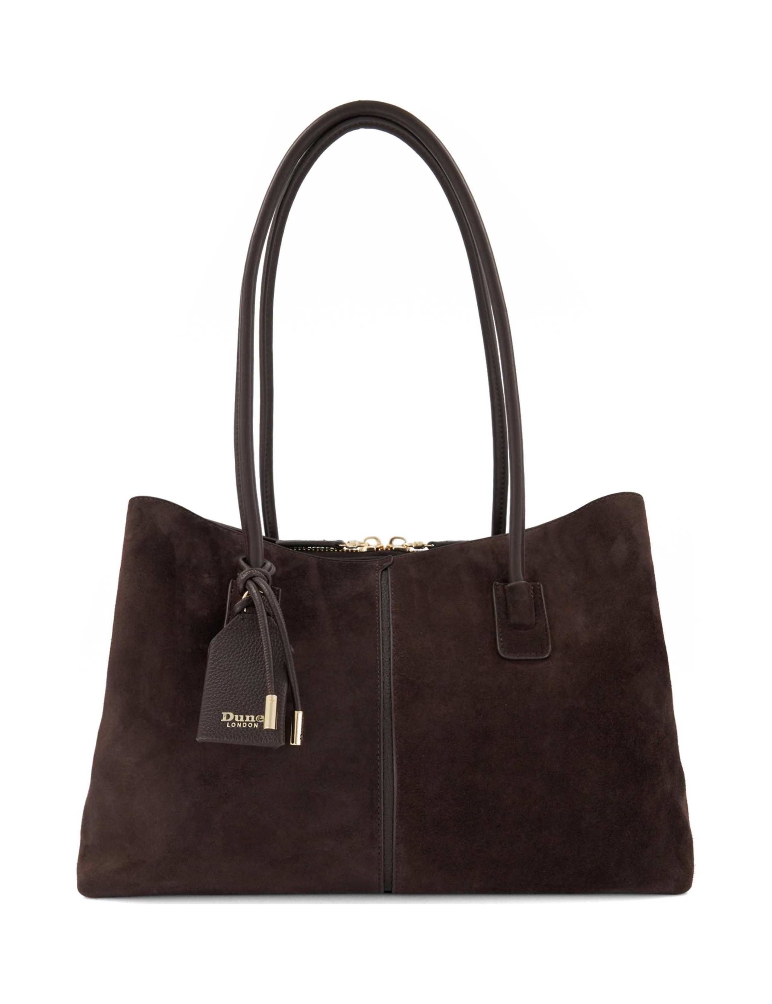 Large Suede Shopper Bag 1 of 5