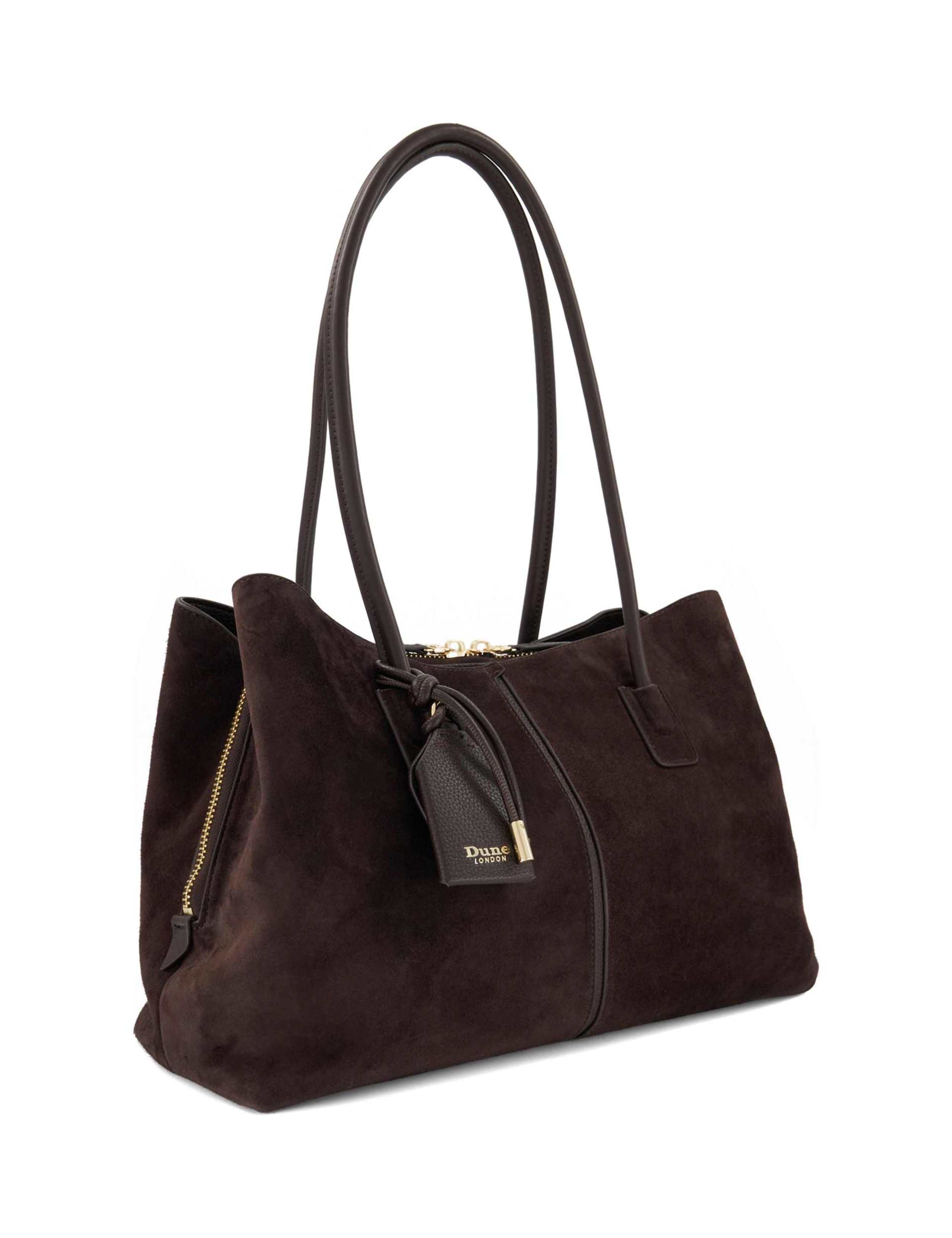 Large Suede Shopper Bag 2 of 5