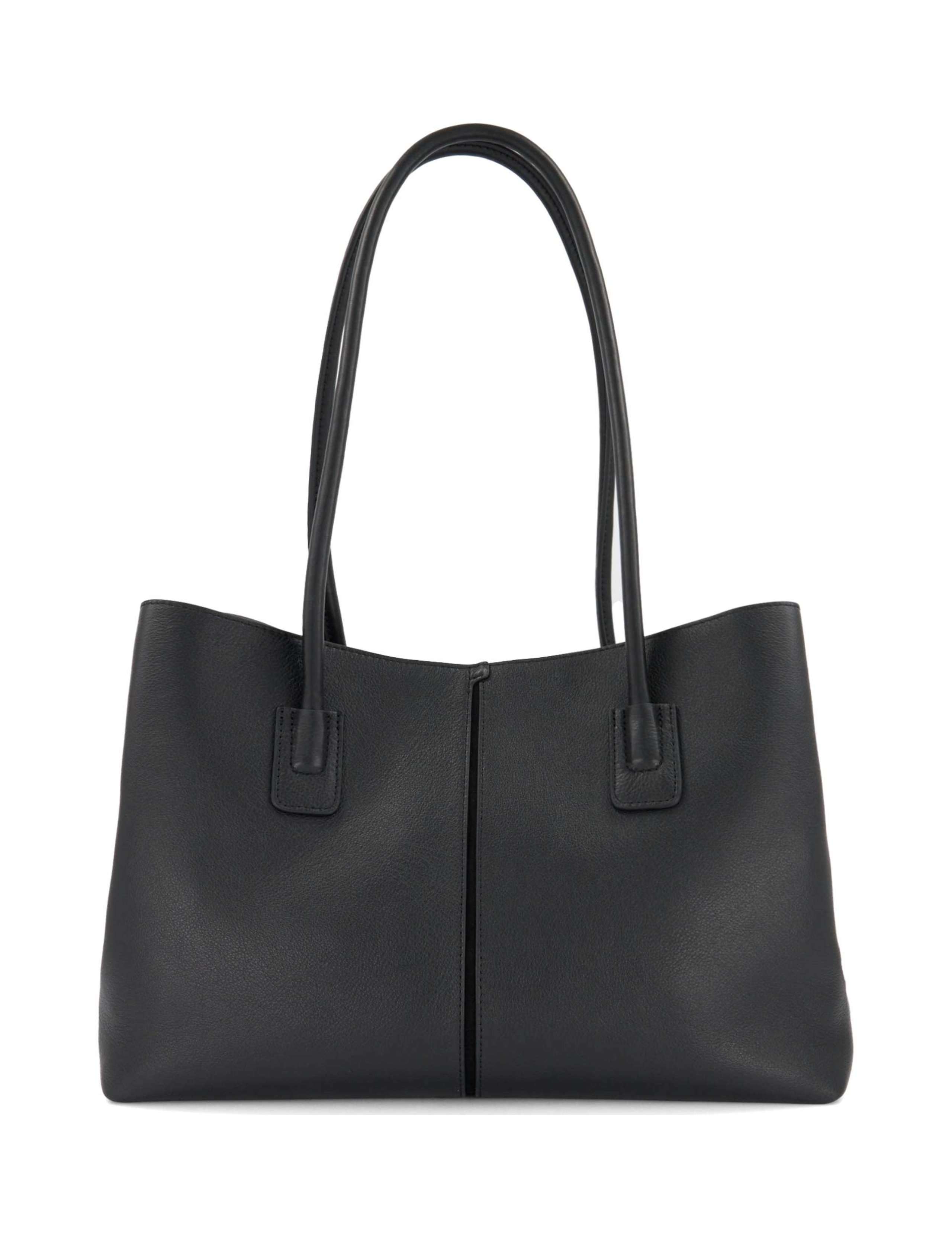 Large Leather Shopper Bag 3 of 5