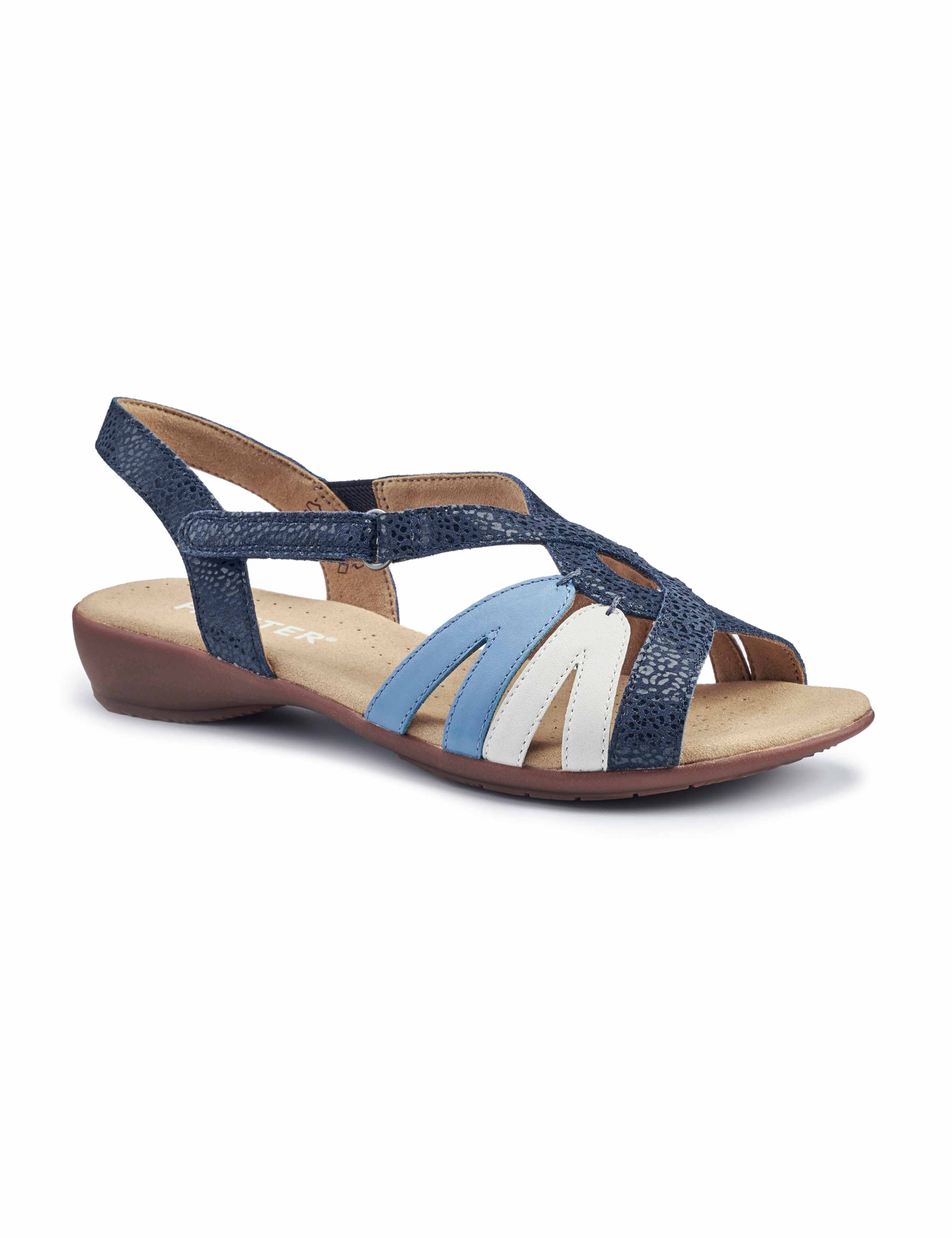 Wide Fit Leather Slingback Sandals 2 of 4