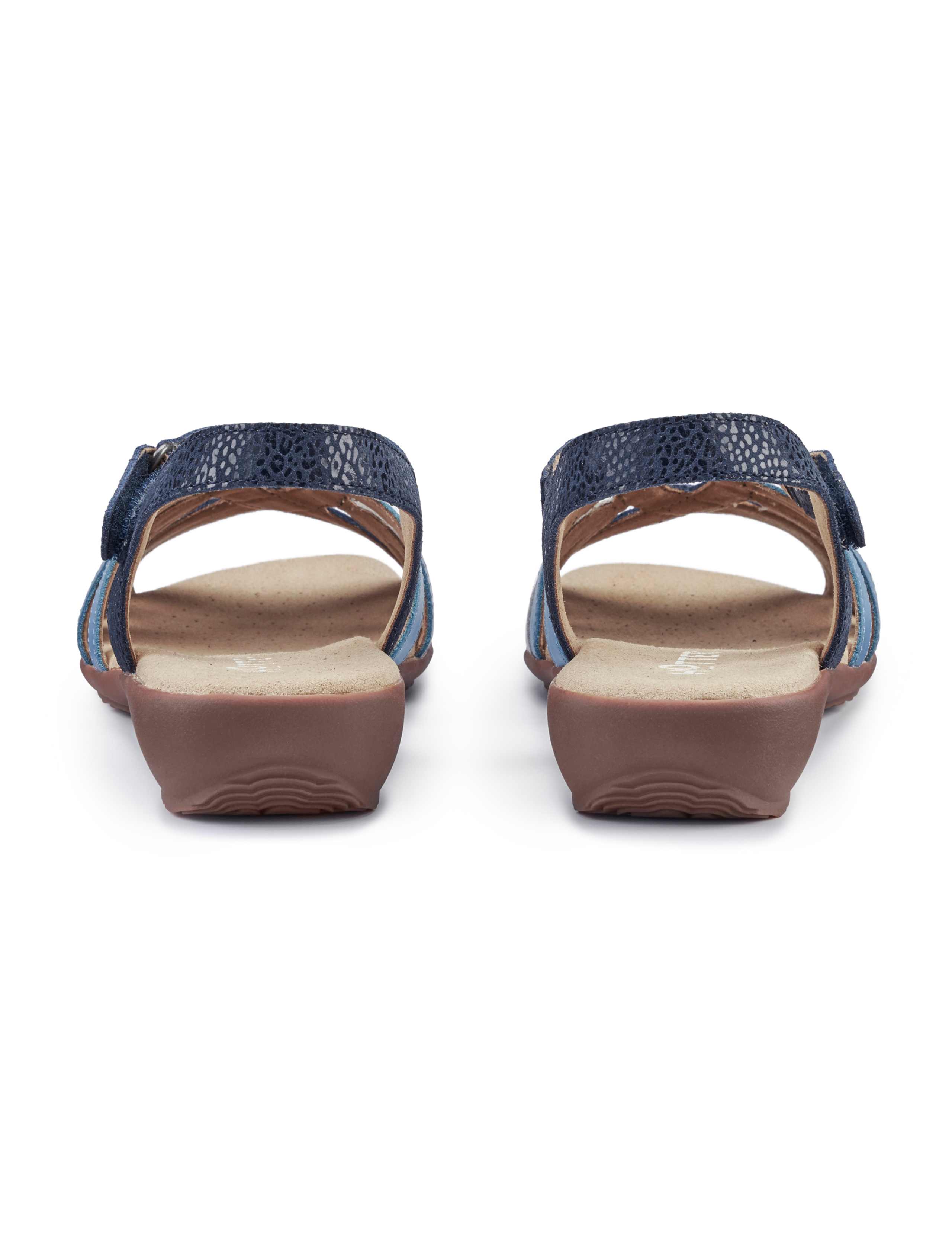 Wide Fit Leather Slingback Sandals 3 of 4