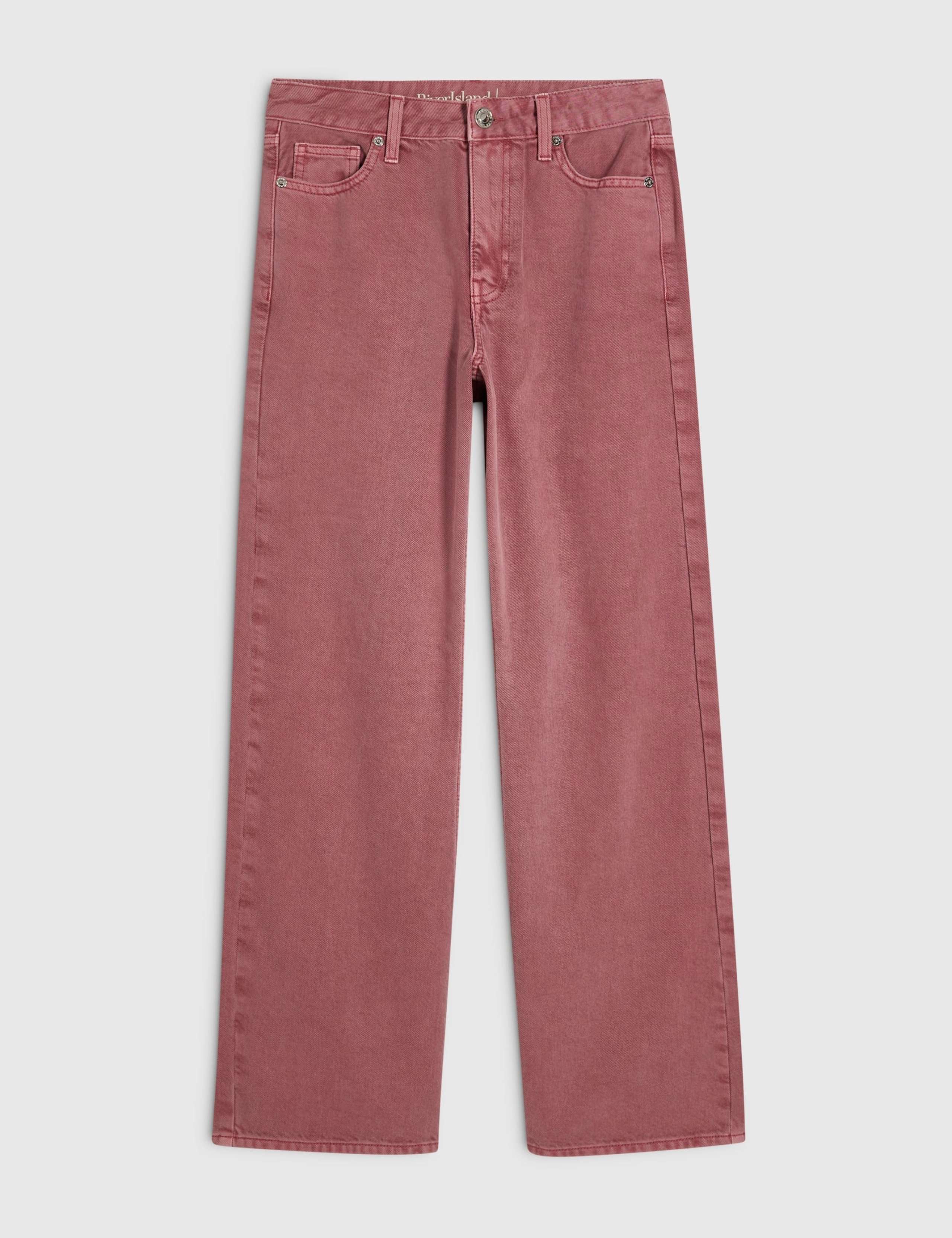 High Waisted Straight Leg Jeans 6 of 6