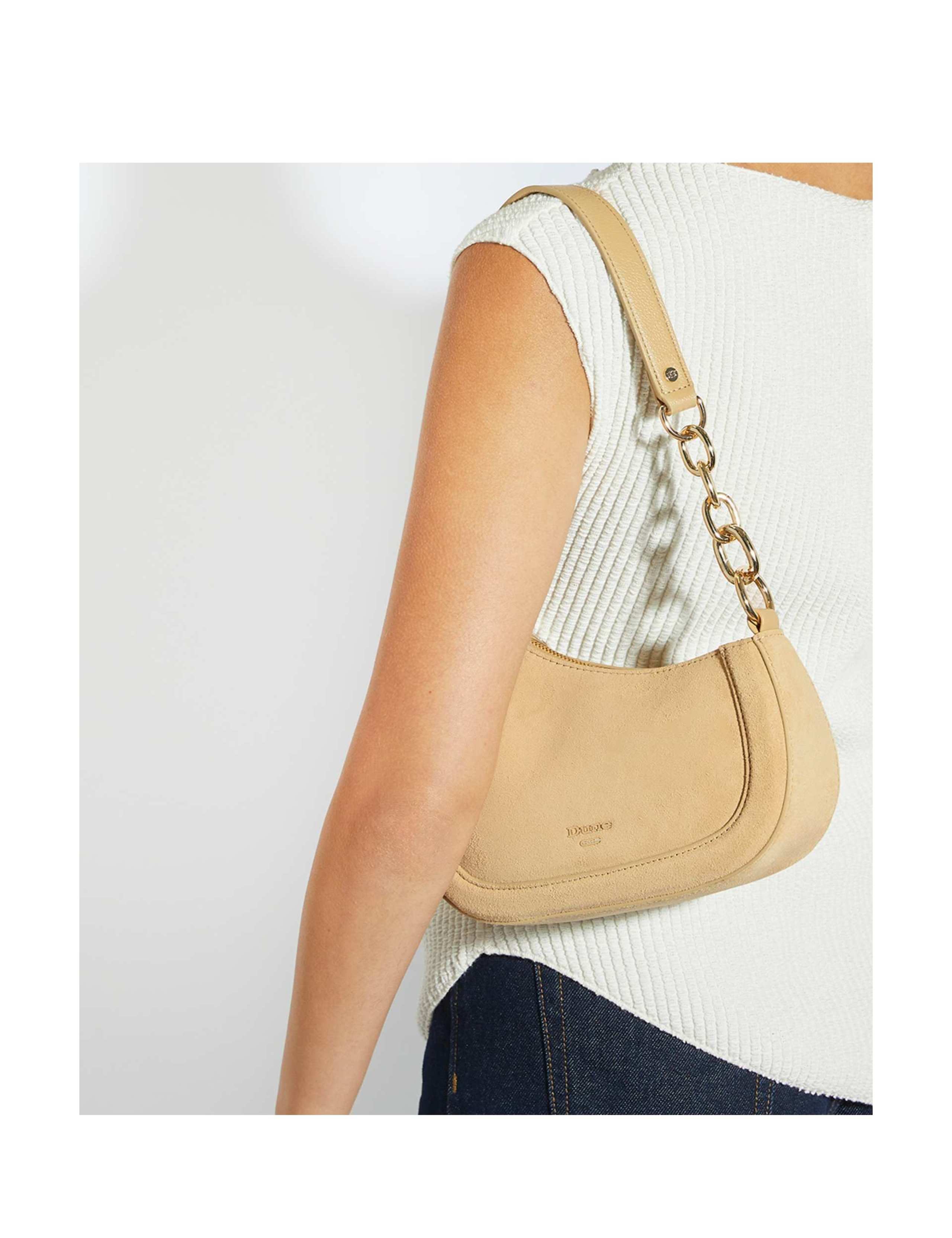 Leather Chain Strap Shoulder Bag 4 of 6